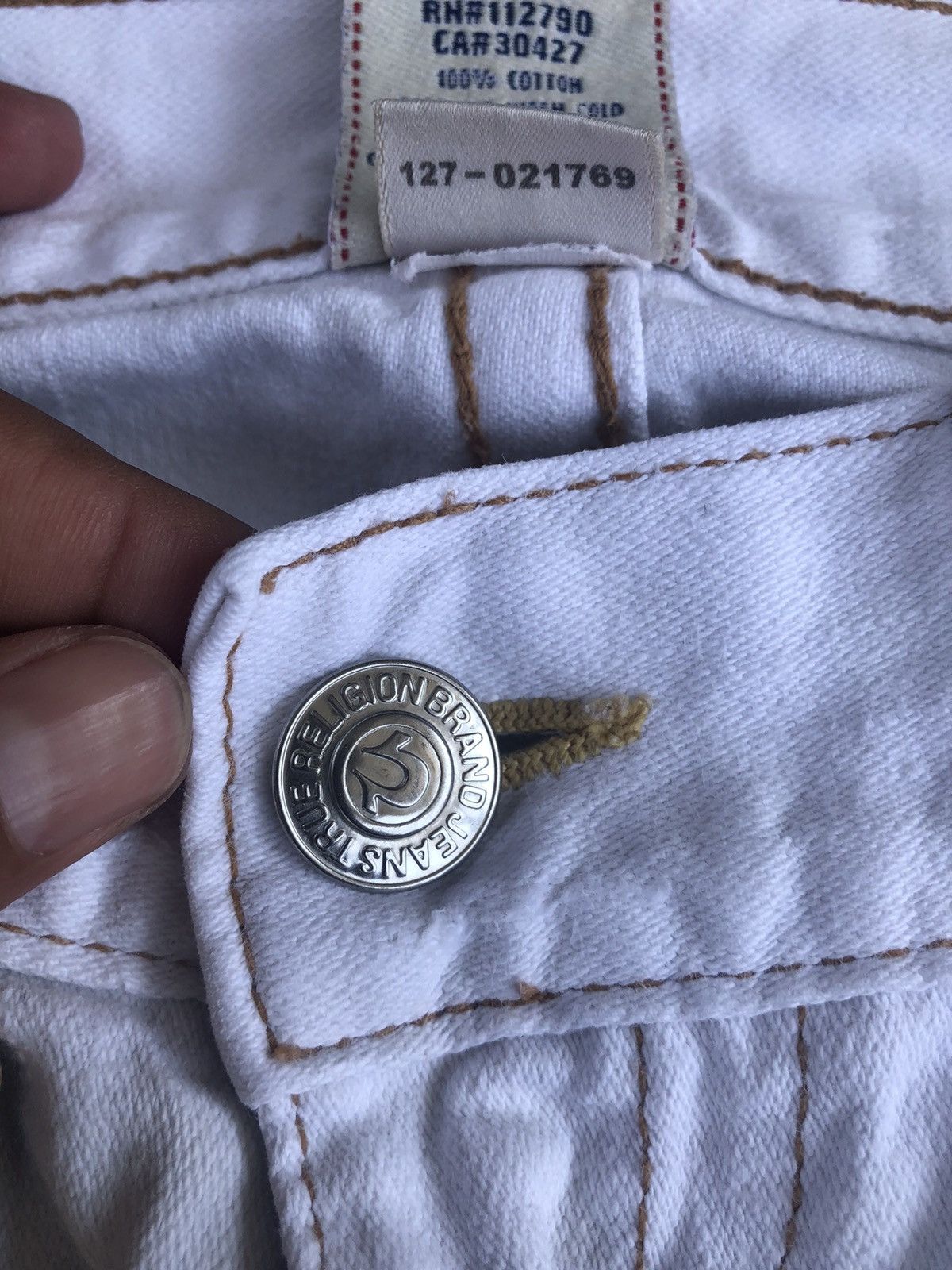True Religion Vintage True Religion Flared Jeans Distressed Jeans Size US 34 / EU 50 - 19 Thumbnail