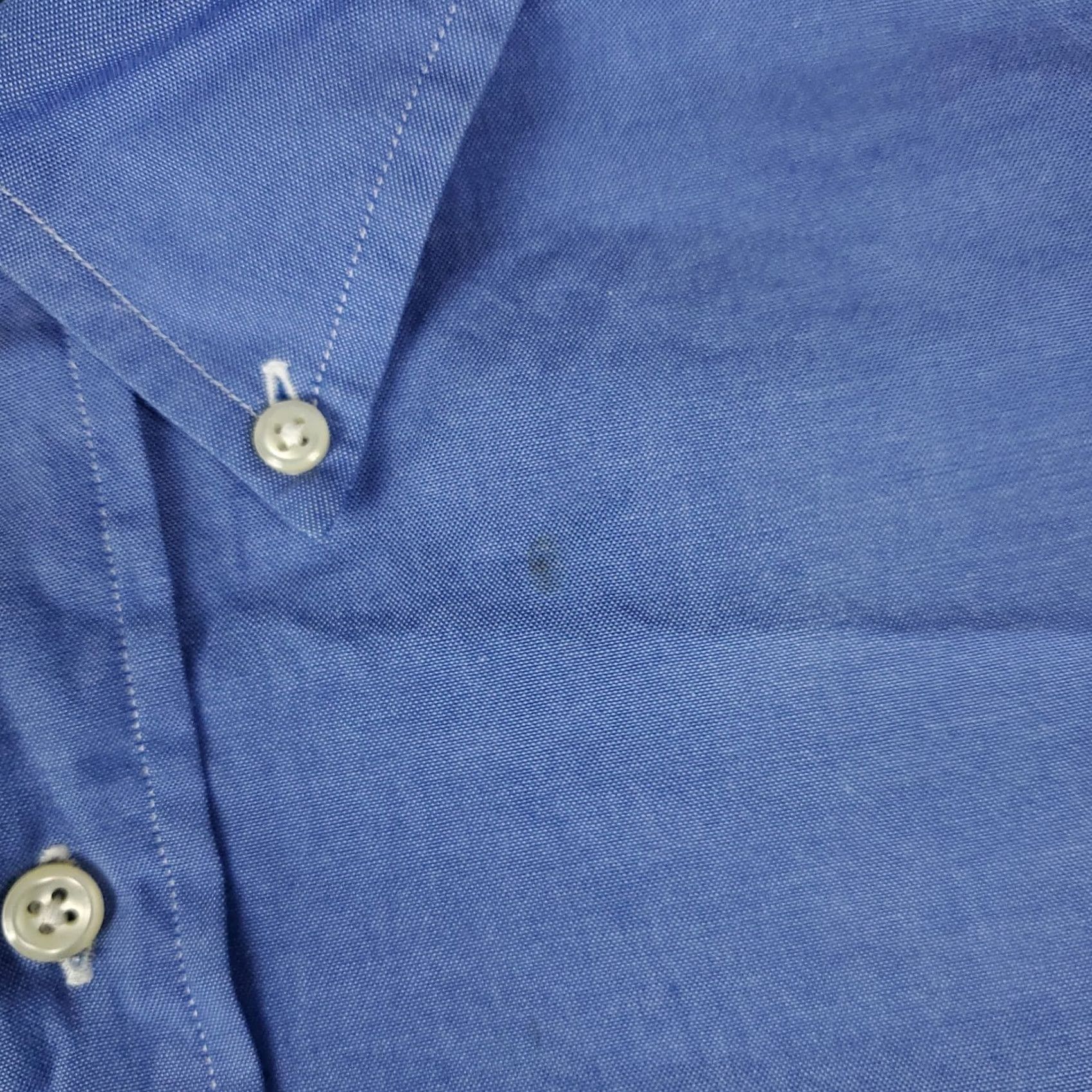 Ralph Lauren Ralph Lauren Mens Size 15 Blue Pony Dress Button Up Long Sleeve * Size 40R - 3 Thumbnail