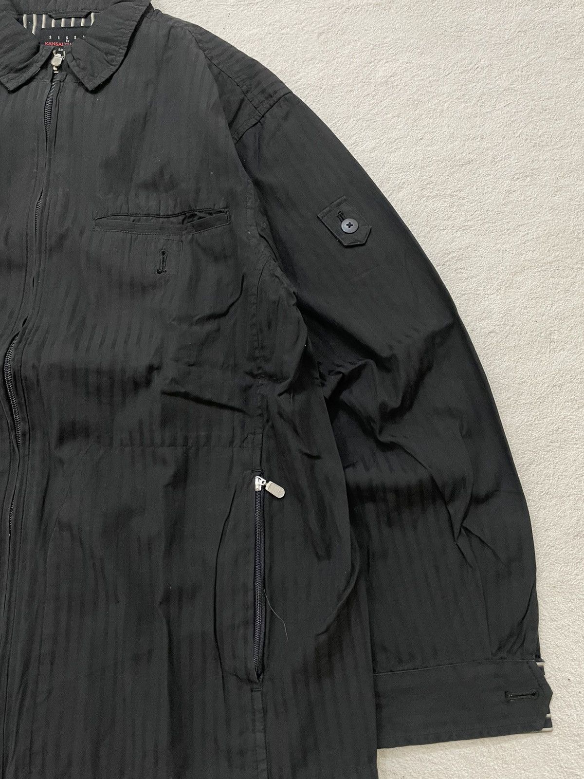 14th Addiction 2000s S’Yte Yohji Yamamoto Striped Lining Jacket If6was9 Y2K Size US L / EU 52-54 / 3 - 2 Thumbnail
