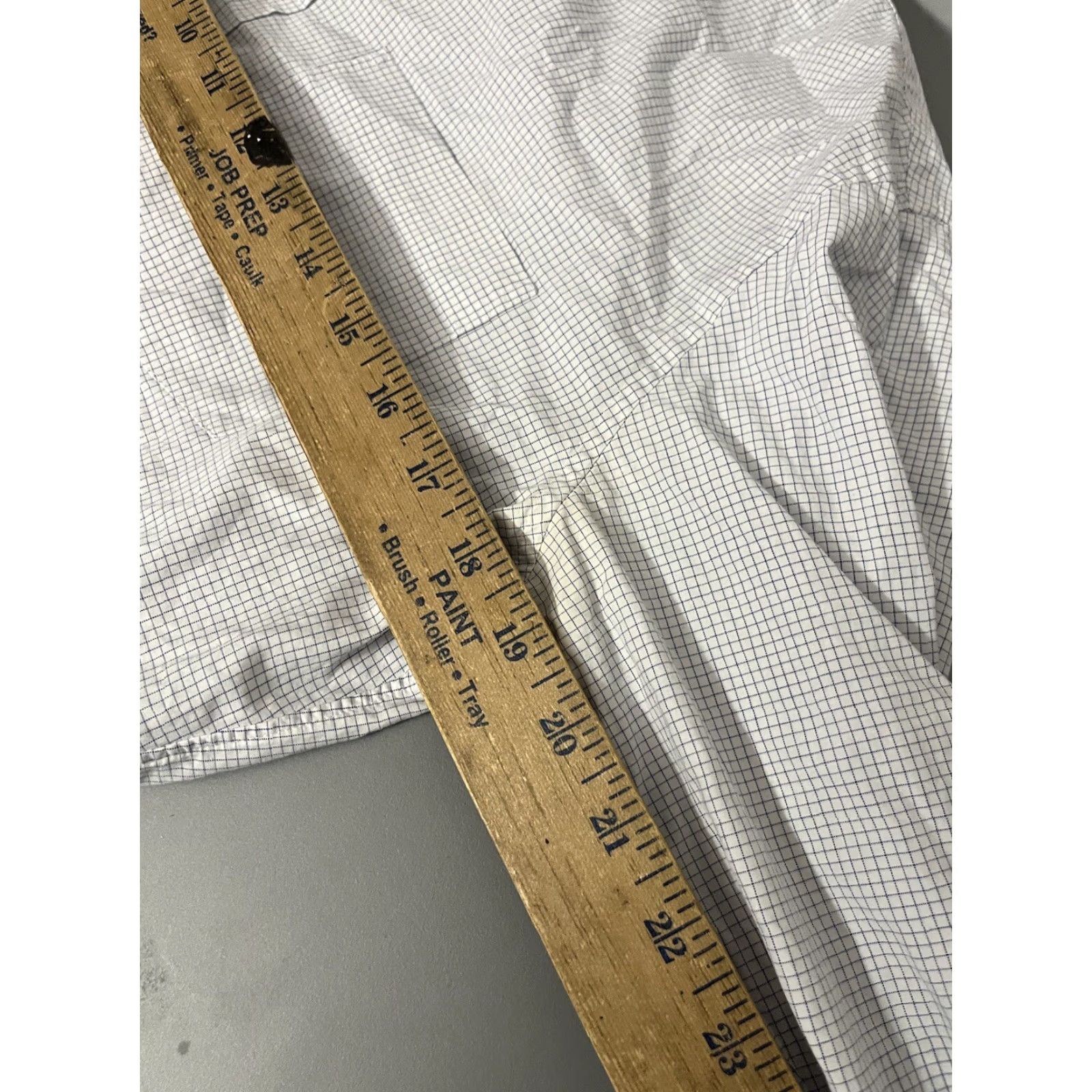 J.Crew VINTAGE J.Crew Men's Thompson Shirtings Dress Shirt Long Sleeve Plaid Gingham Cotton M White Women's Size US M / EU 48-50 / 2 - 5 Thumbnail