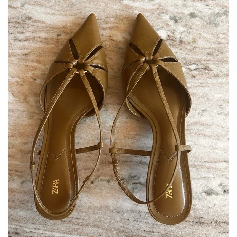 Zara ZARA Pointed Toe Heels NWT Size US 7.5 / IT 37.5 - 11 Thumbnail