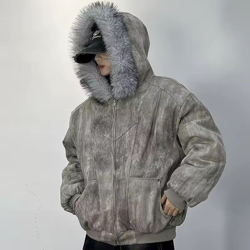 Other Winter Retro Faux Fur Streetwear Warm Coat Jacket Size US XL / EU 56 / 4 - 1 Thumbnail