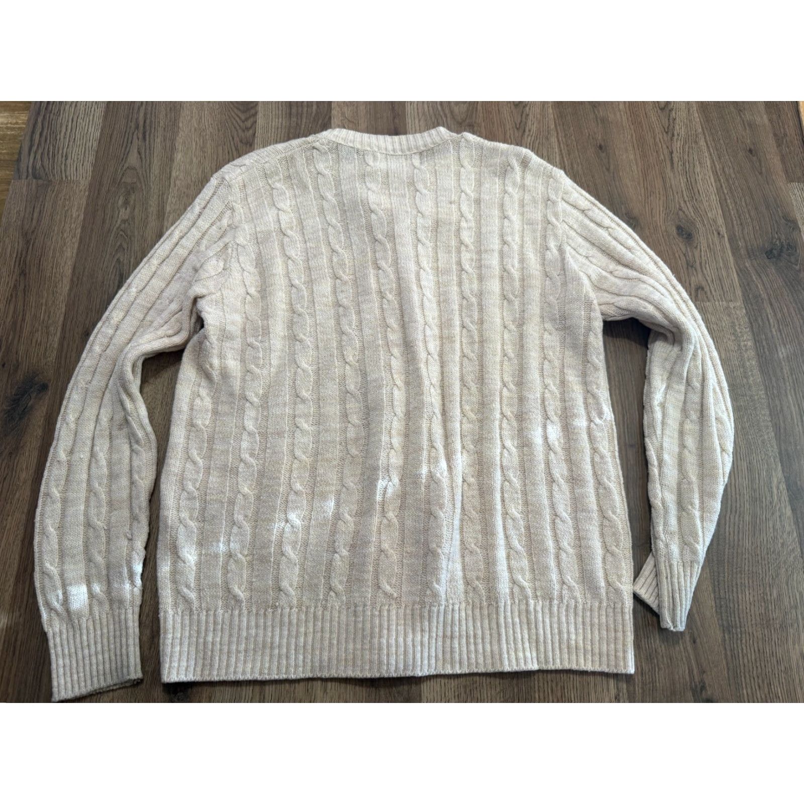 Vintage VINTAGE? Jersilds Sweater Cardigan Women's XL Tan Long Sleeve Button Up Brown Knit Size XL / US 12-14 / IT 48-50 - 2 Thumbnail