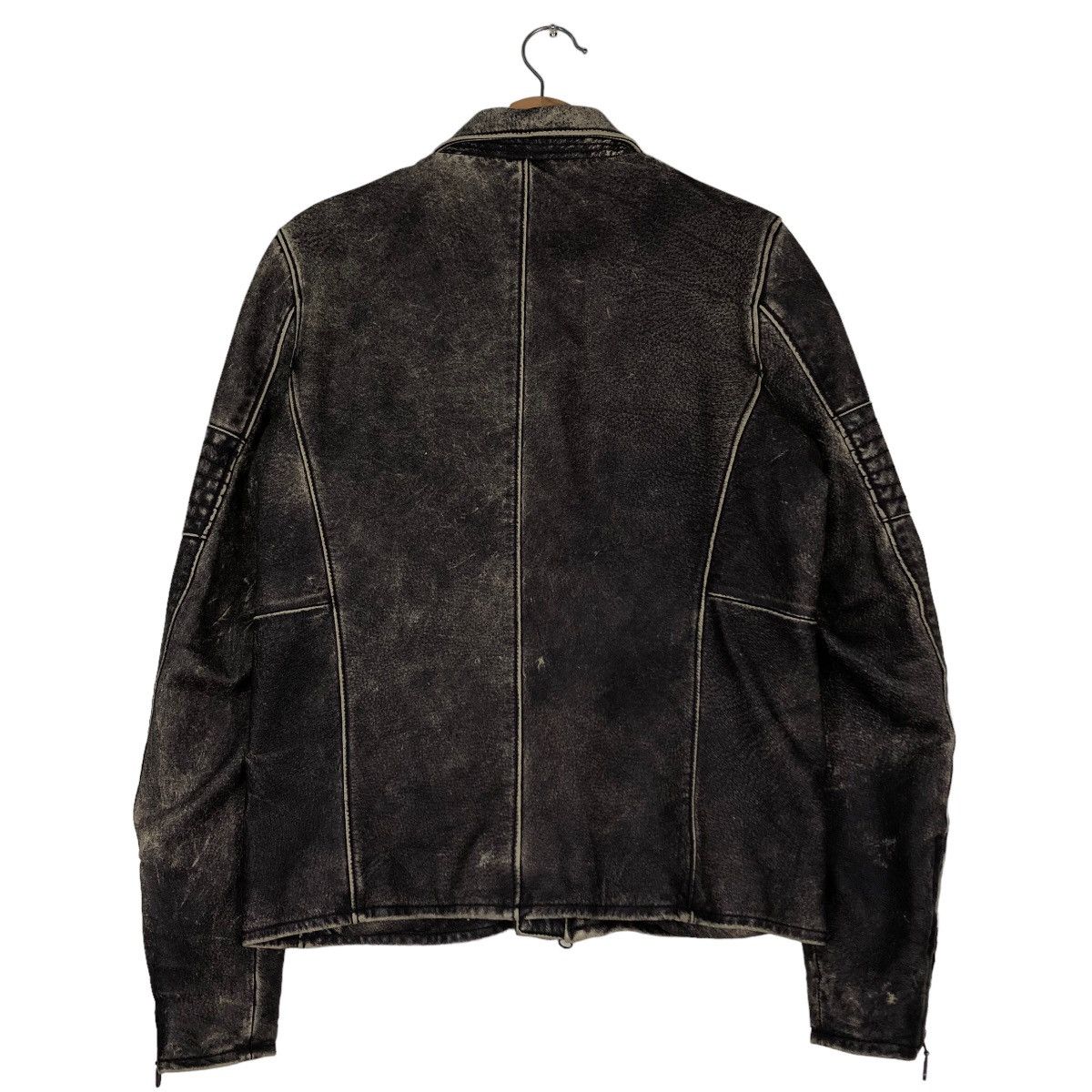 Japanese Brand 🔥Vintage Pigskin Leather Biker Jacket Pinball Japan Made Size US S / EU 44-46 / 1 - 8 Thumbnail