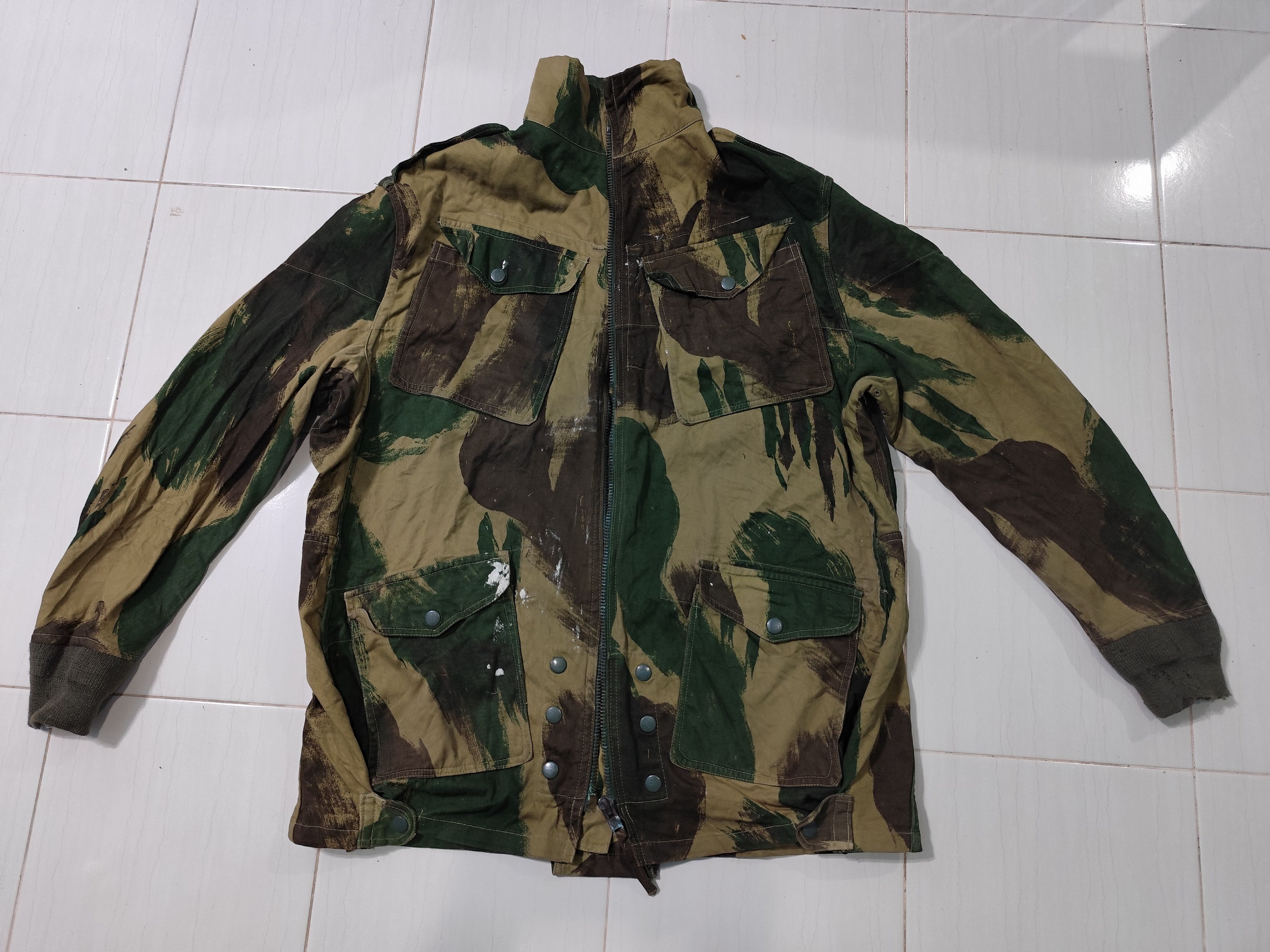 Vintage true vintage WWII british army danison smock brush strokes Size US XL / EU 56 / 4 - 1 Thumbnail