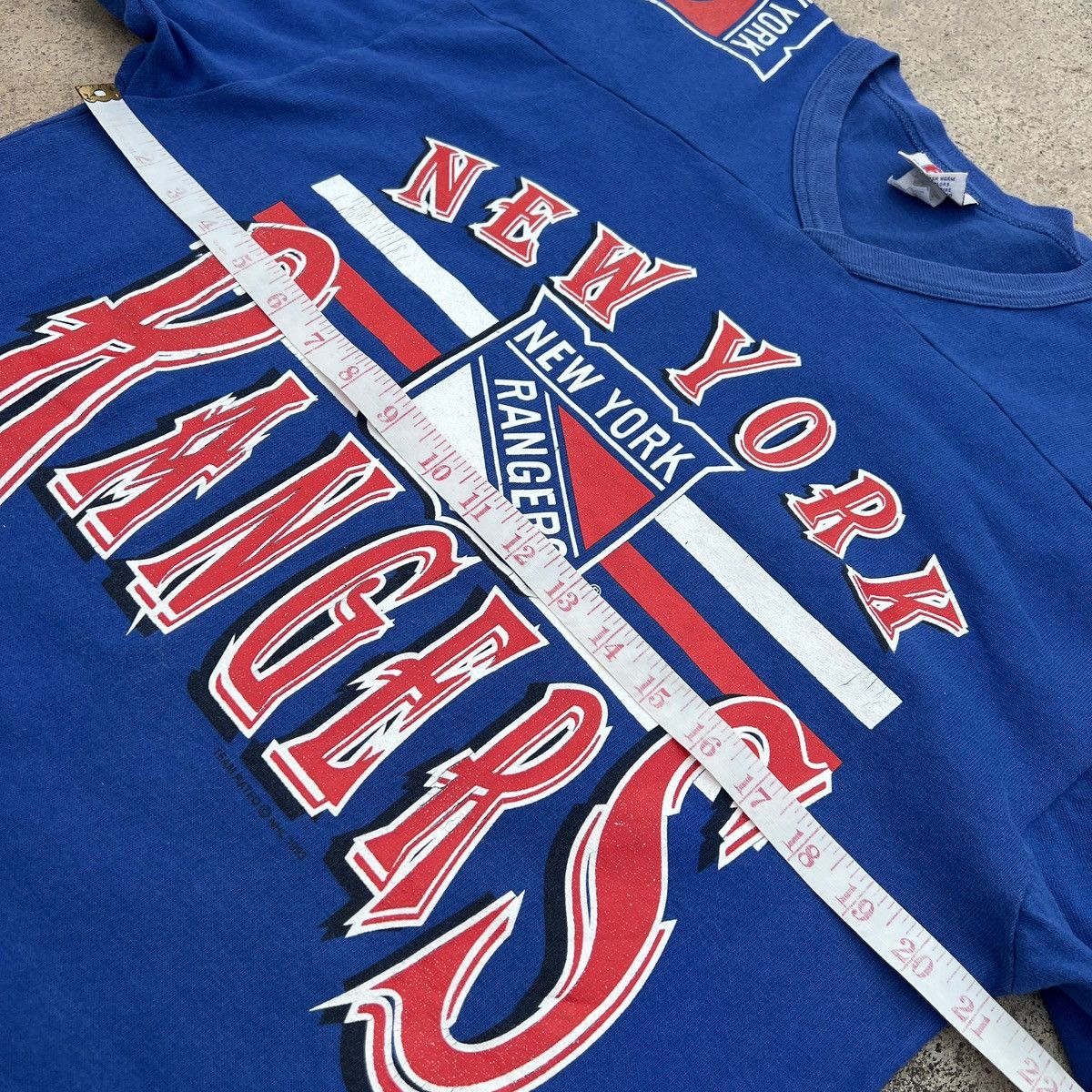 NHL Vintage 90s 1993 NHL New York Rangers Tee Size US M / EU 48-50 / 2 - 8 Thumbnail