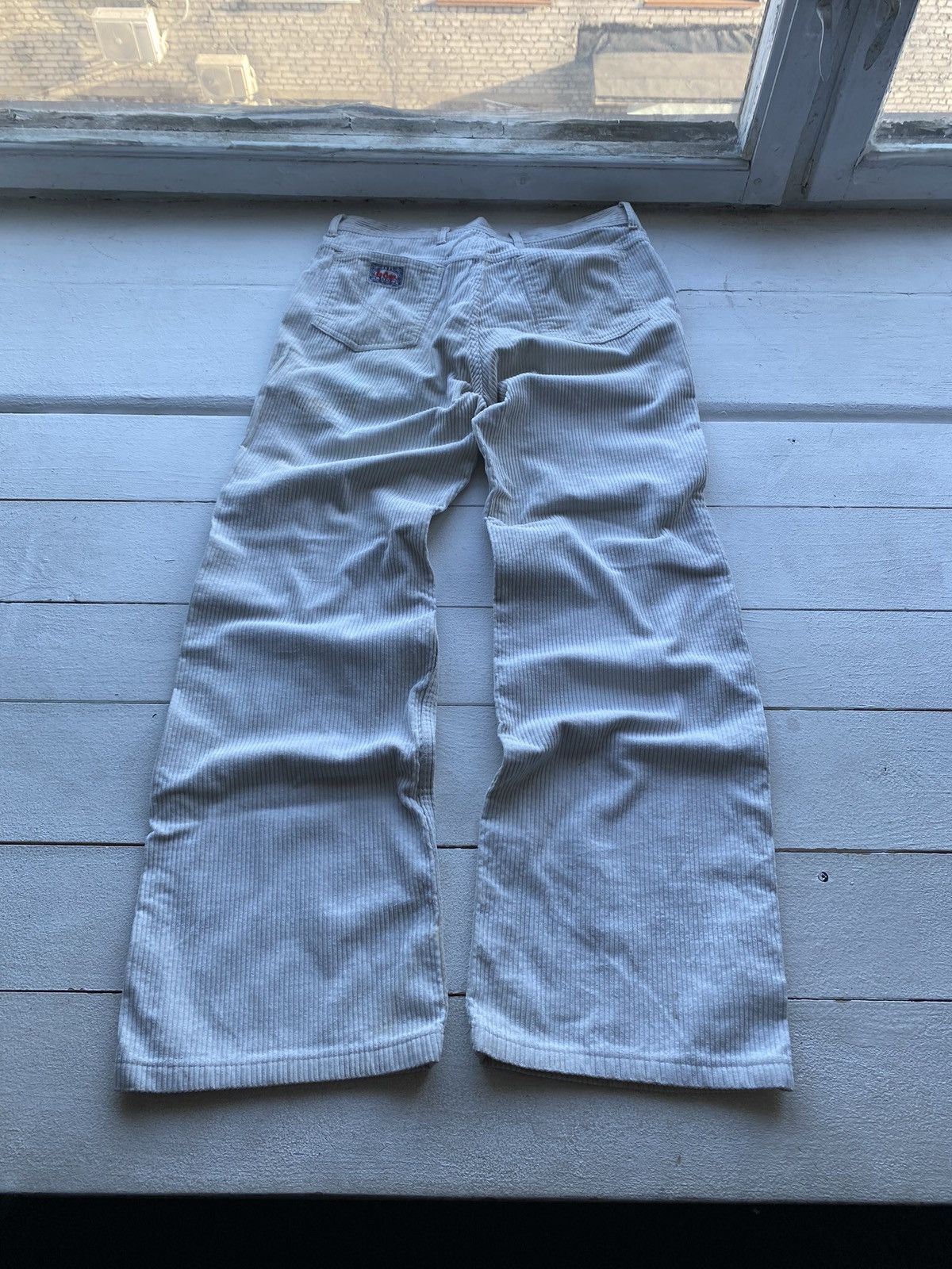 Lee × Vintage 🔥70s Lee Cooper Eclair Zip Corduroy Painted Mens Pants 30sz Size US 30 / EU 46 - 8 Thumbnail
