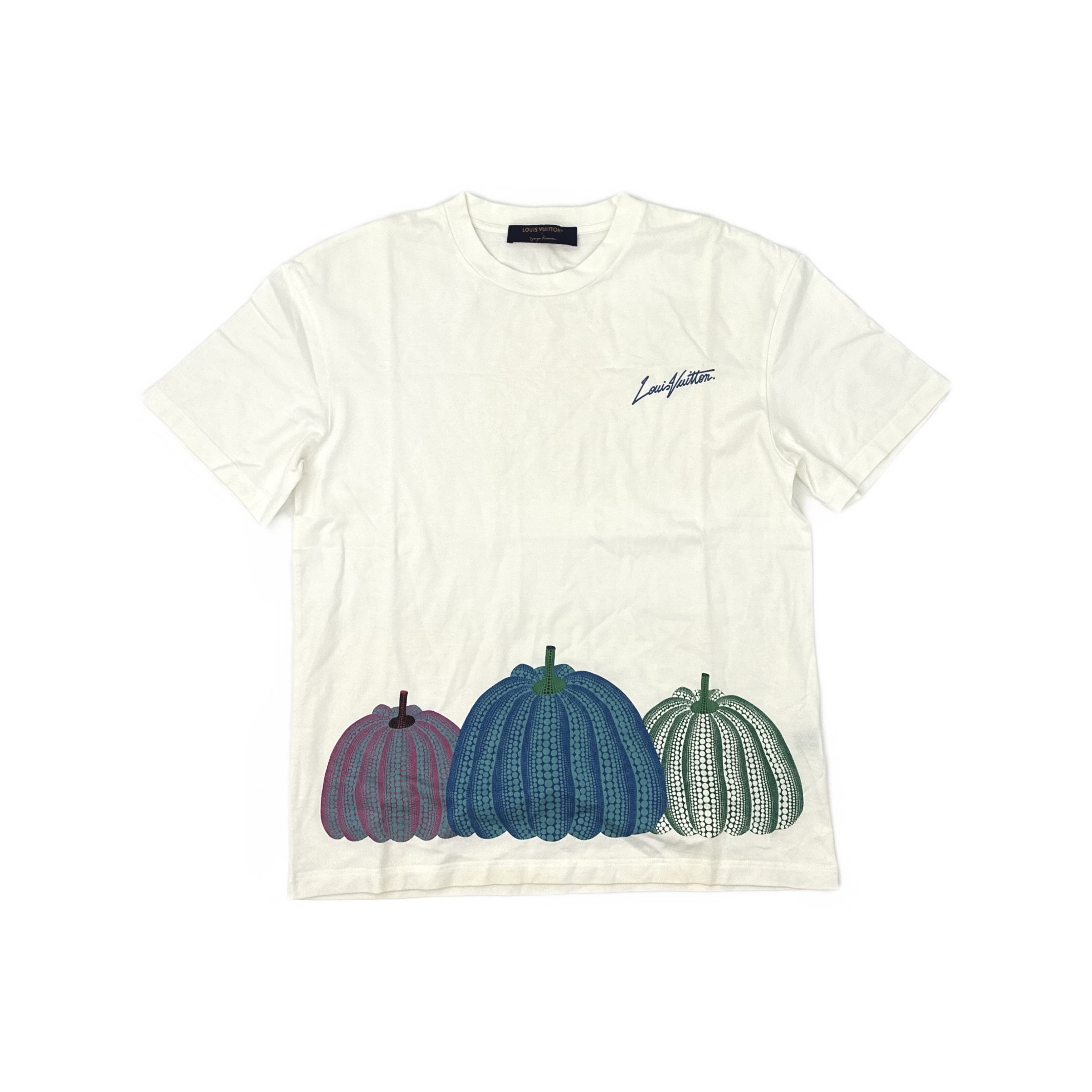 Louis Vuitton Louis Vuitton x Yayoi Kusama Pumpkin Print T-Shirt M Size US M / EU 48-50 / 2 - 1 Thumbnail
