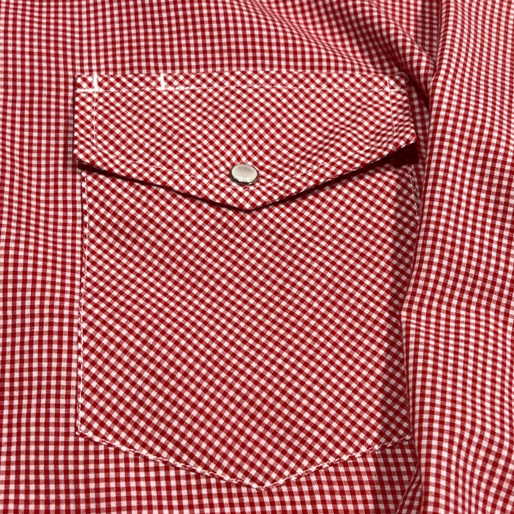 Vintage Western Pearl Snap Shirt Men M Red Bamdana Pattern Pockets Lightweight Cowboy Size US M / EU 48-50 / 2 - 5 Thumbnail