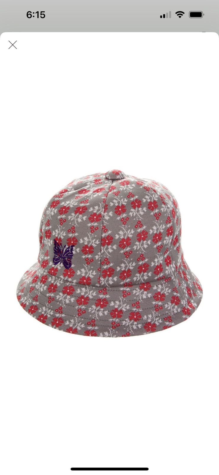 Needles Needles bucket hat butterfly Bermuda Japanese 🇯🇵 accessory Size ONE SIZE - 5 Thumbnail