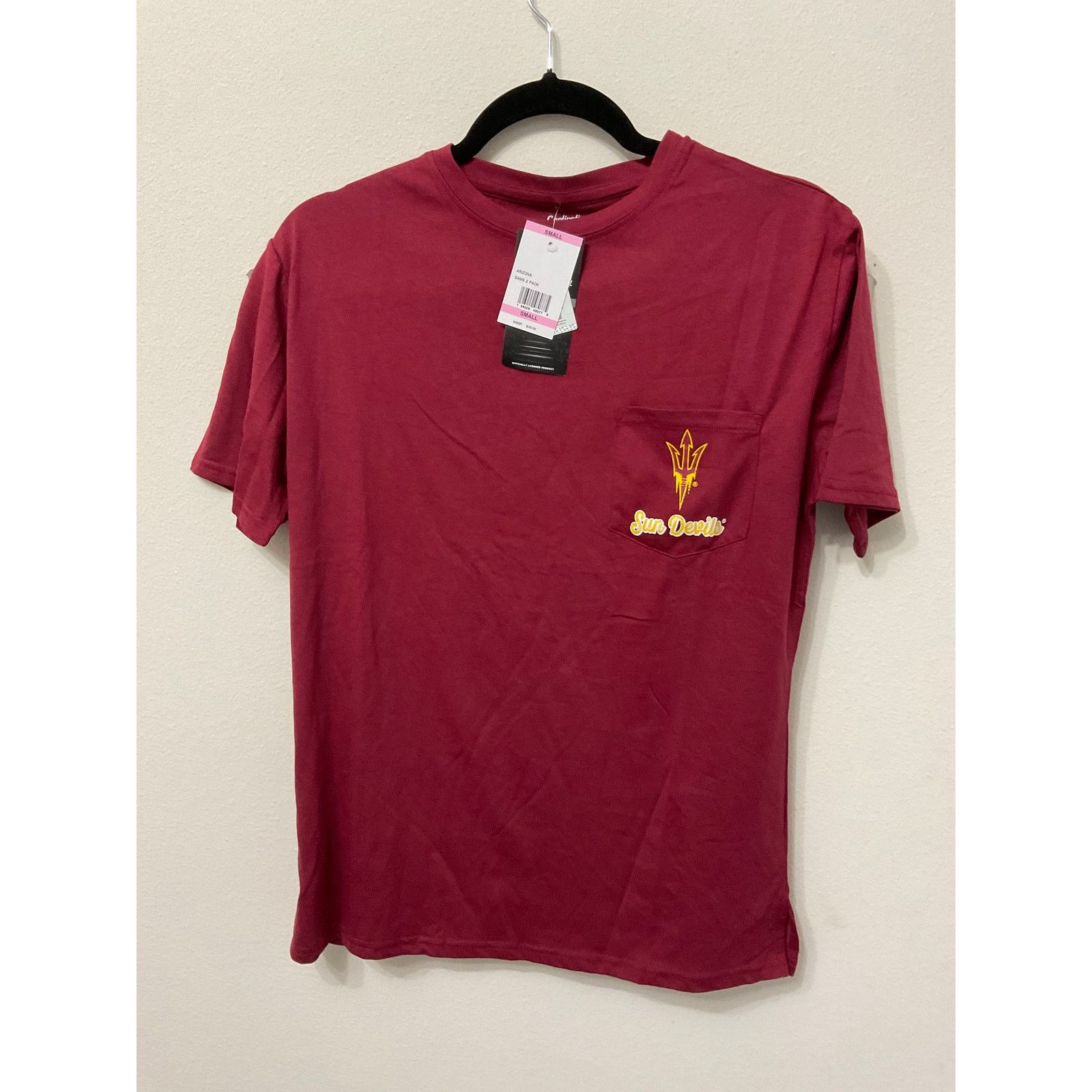 NCAA NWT Men's Arizona State ASU Sun Devils NCAA T-Shirt Sz S Size US S / EU 44-46 / 1 - 1 Thumbnail