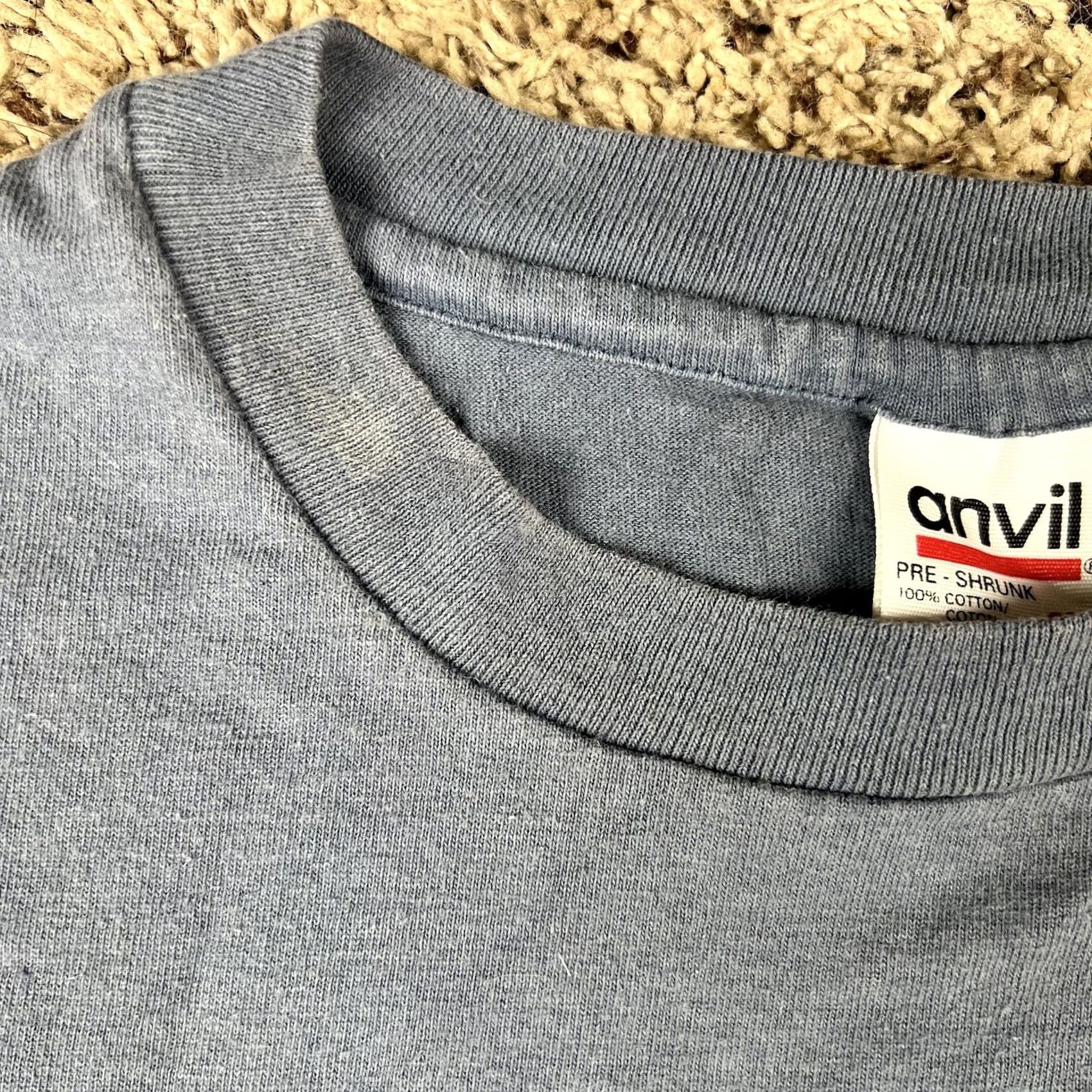 Anvil VINTAGE 90s Anvil T-Shirt Whale Alaska Big Graphic 2XL USA Crew Neck Short Sleeve Graphic Print Unisex Adults Size US XXL / EU 58 / 5 - 7 Thumbnail