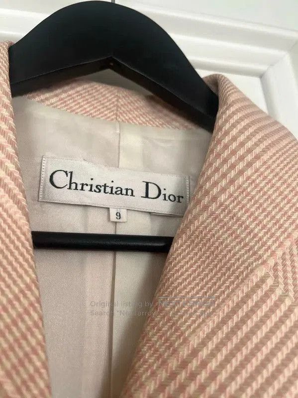 Dior Dior Pink Cotton Women's Jacket . Size L / US 10 / IT 46 - 4 Thumbnail