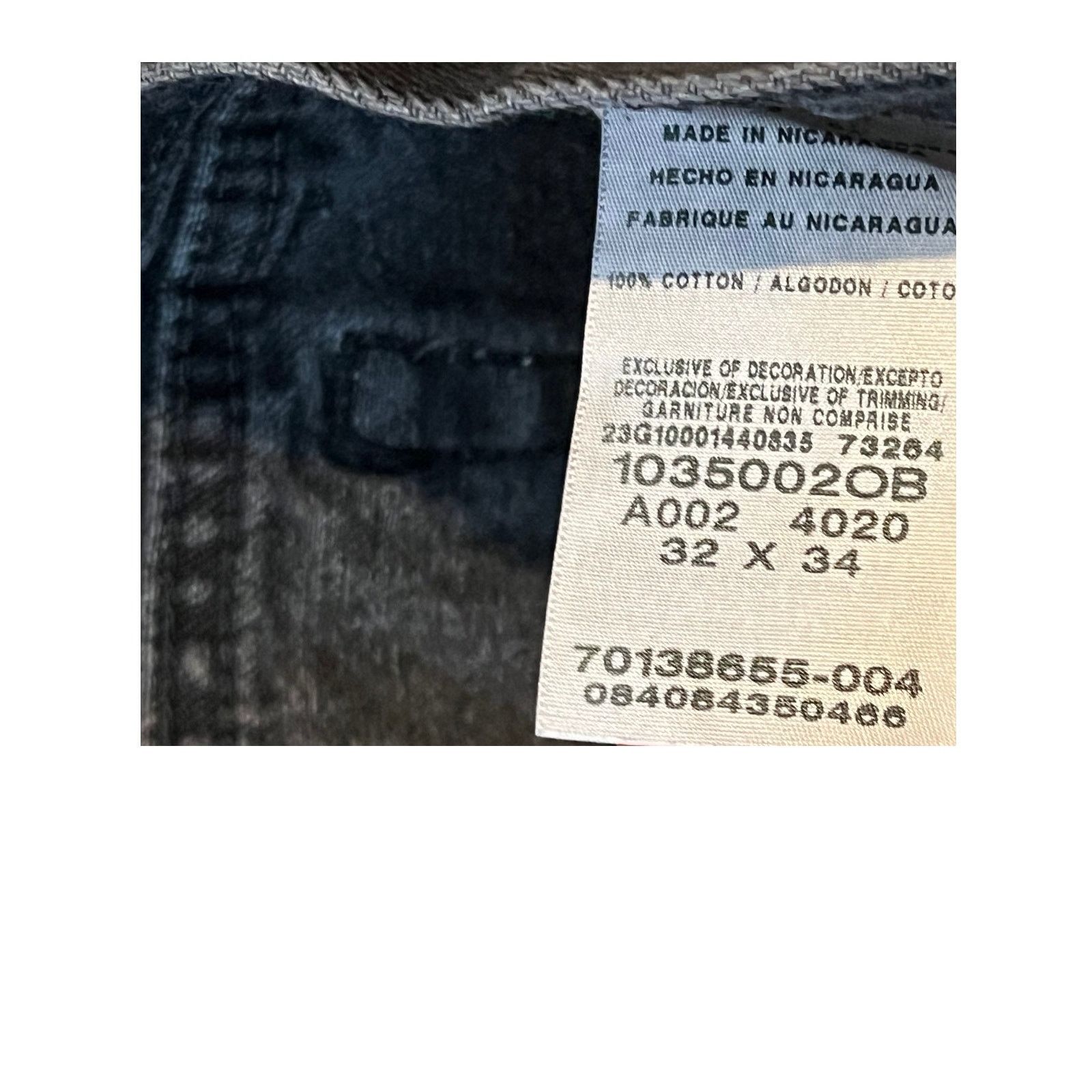 Wrangler Wrangler Straight Leg Black Jeans Mens 32x34 Size US 32 / EU 48 - 3 Thumbnail