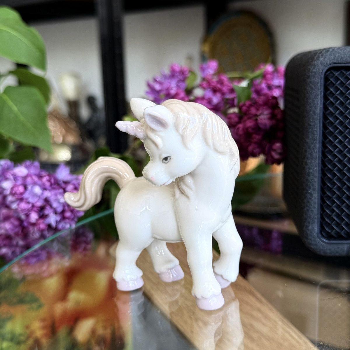 Vintage Vintage Pavone Porcelain Unicorn Figurine Italian Fantasy Size ONE SIZE - 7 Thumbnail