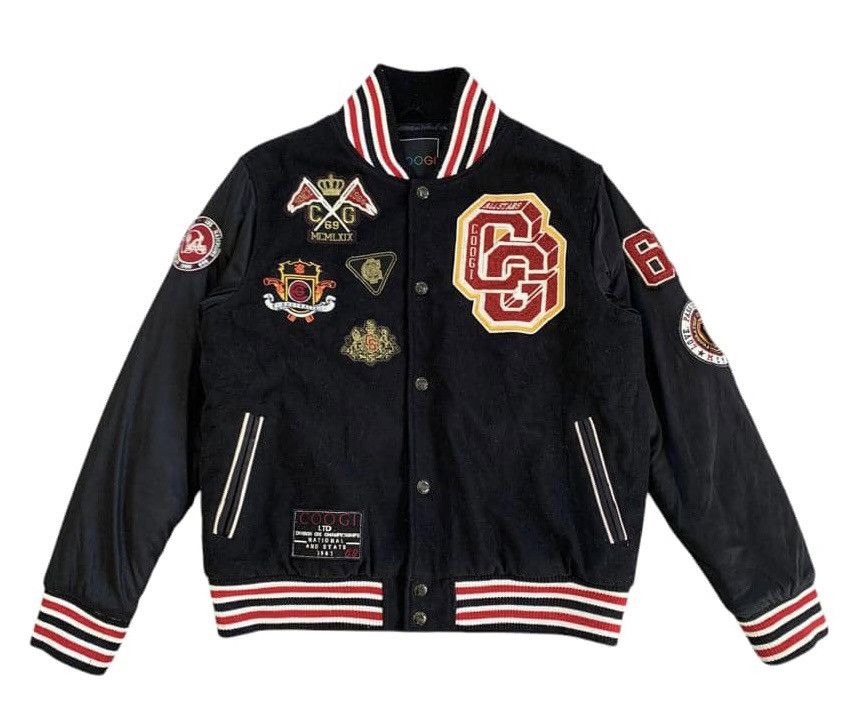 Coogi varsity jacket best sale