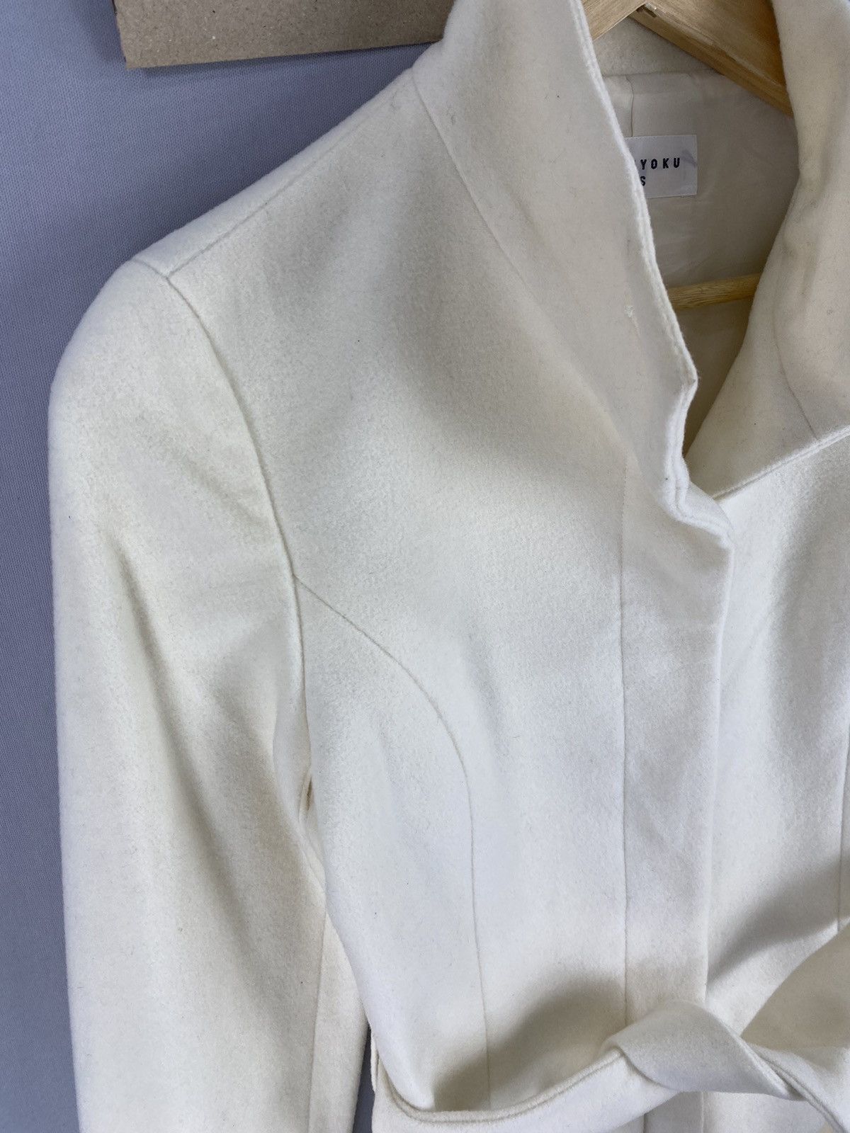 Designer Vintage Trench Coat Woman By Kumikyoku Size S / US 4 / IT 40 - 2 Thumbnail