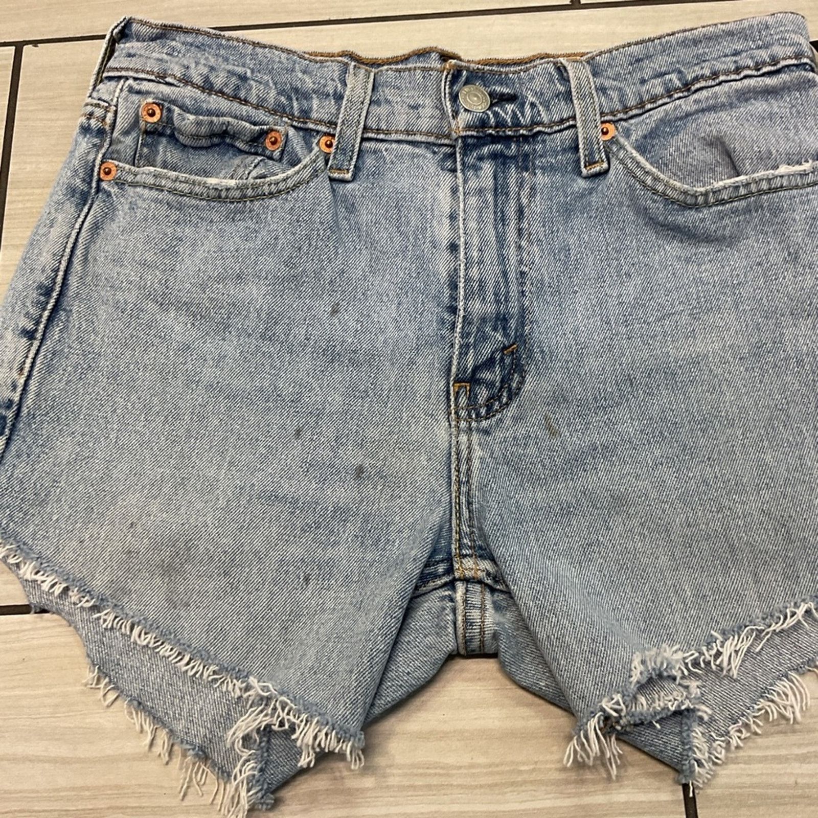 Levi's Levi’s 514 Cut-Off Shorts Size 30" / US 8 / IT 44 - 4 Thumbnail