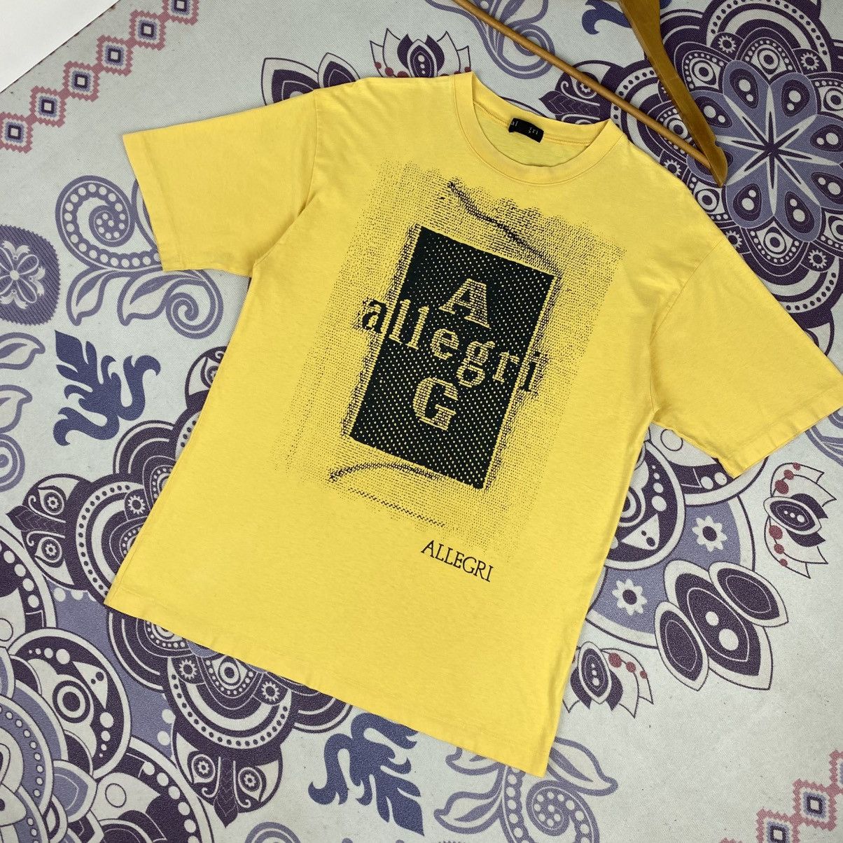 Allegri Rare🔥Vintage Allegri Shirt Big Logo Spell Out Size US M / EU 48-50 / 2 - 3 Thumbnail