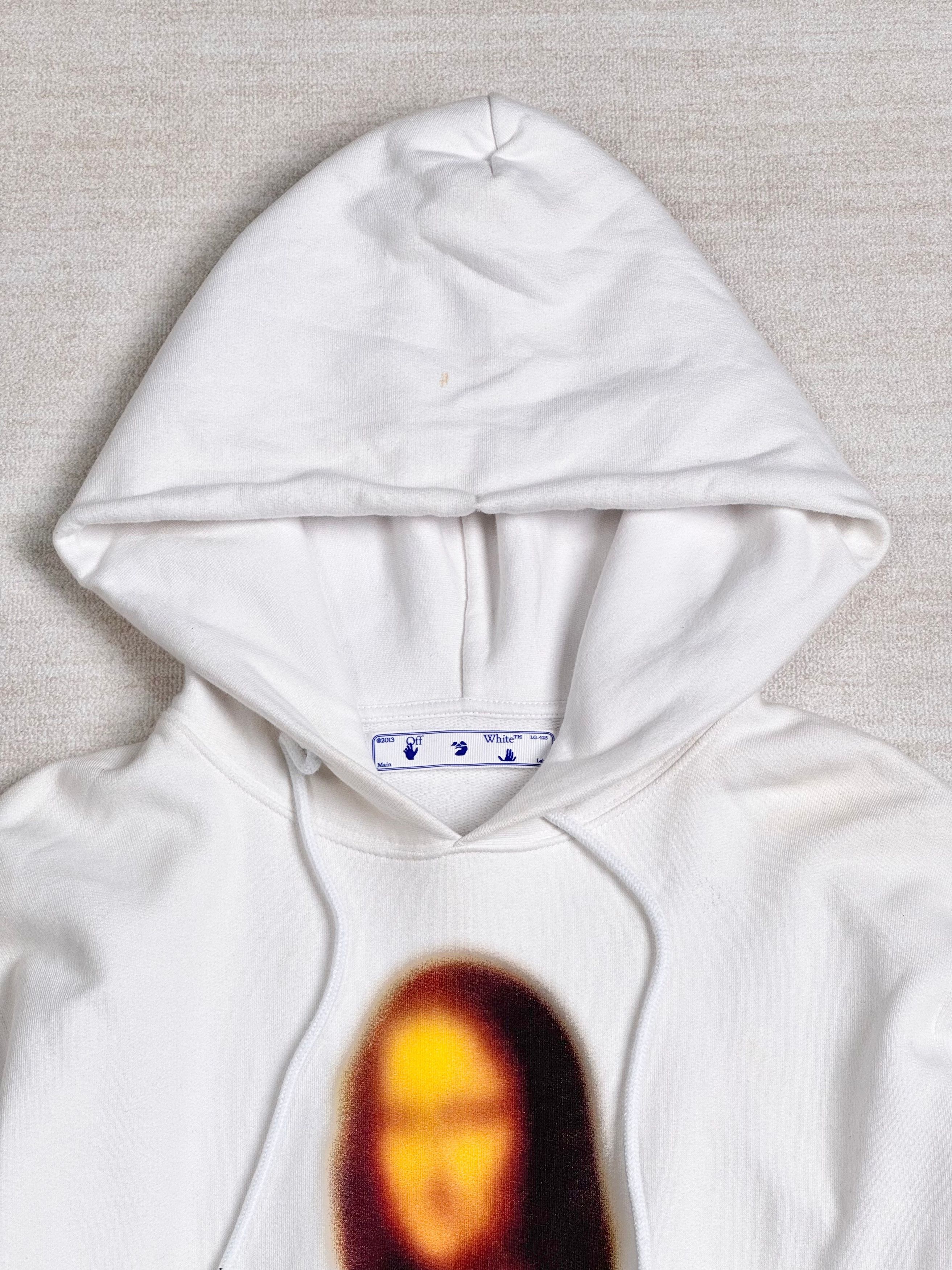 Off-White New with Tag* Blurred Monalisa Hoodie OFF-WHITE Slim Fit Size US L / EU 52-54 / 3 - 5 Thumbnail
