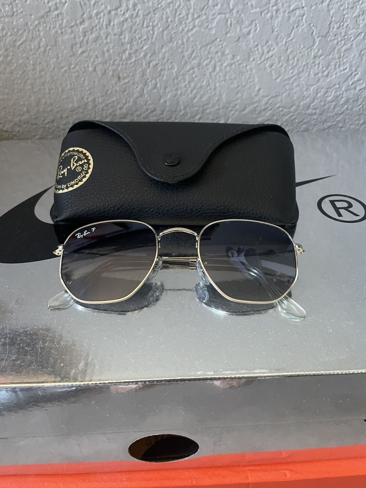 image of Rayban Ray Ban in Grey, Men's