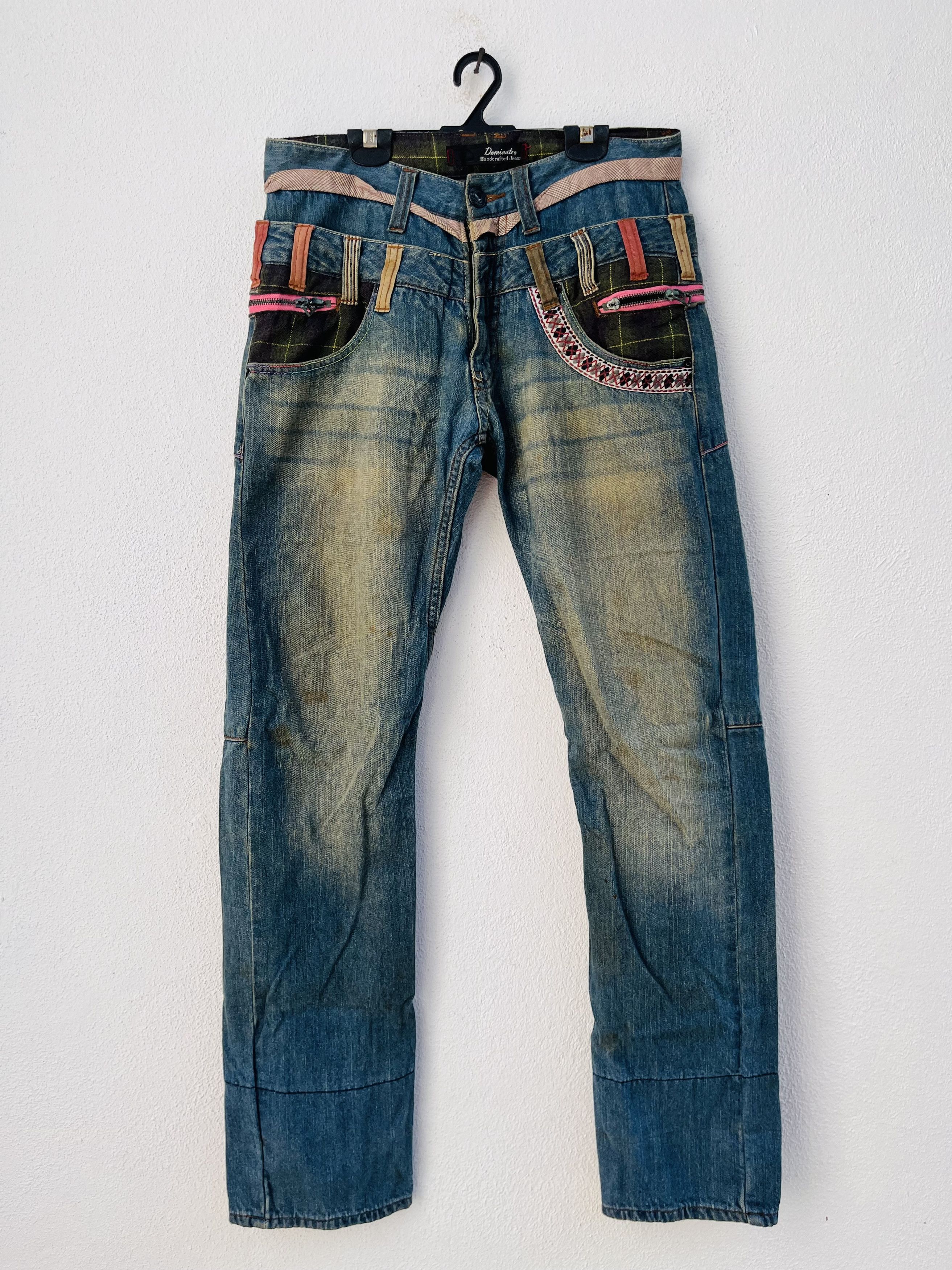 Japanese Brand × Vintage Vintage Dominate Japanese Designer Fashion Style Size US 31 - 1 Thumbnail