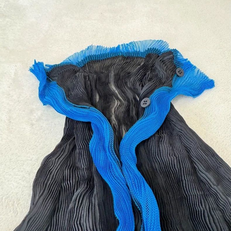 Issey Miyake Issey Miyake size:2 Black wicker cardigan Size XS / US 0-2 / IT 36-38 - 4 Thumbnail
