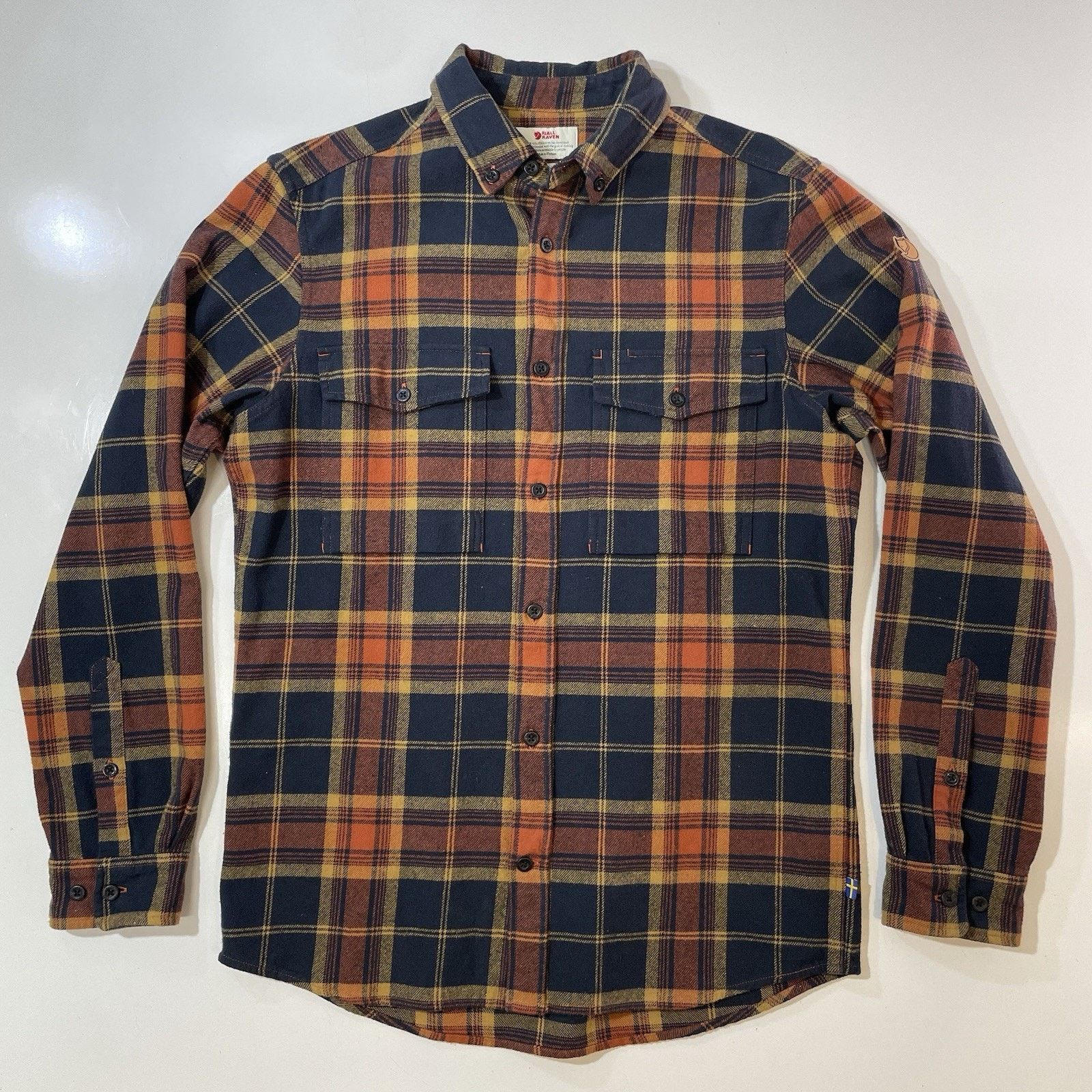 Fjallraven Fjallraven Men's Long Sleeve Övik Twill Shirt Regular Fit S Size US S / EU 44-46 / 1 - 1 Thumbnail