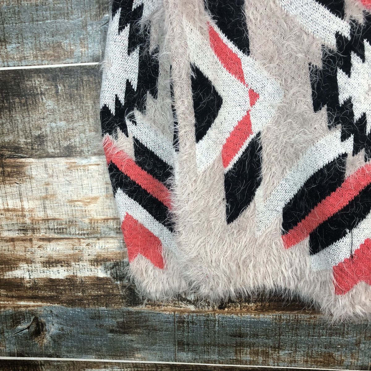 Vintage Chille Anap Pink mohair navajo Knitwear #A1879 Size S / US 4 / IT 40 - 7 Thumbnail