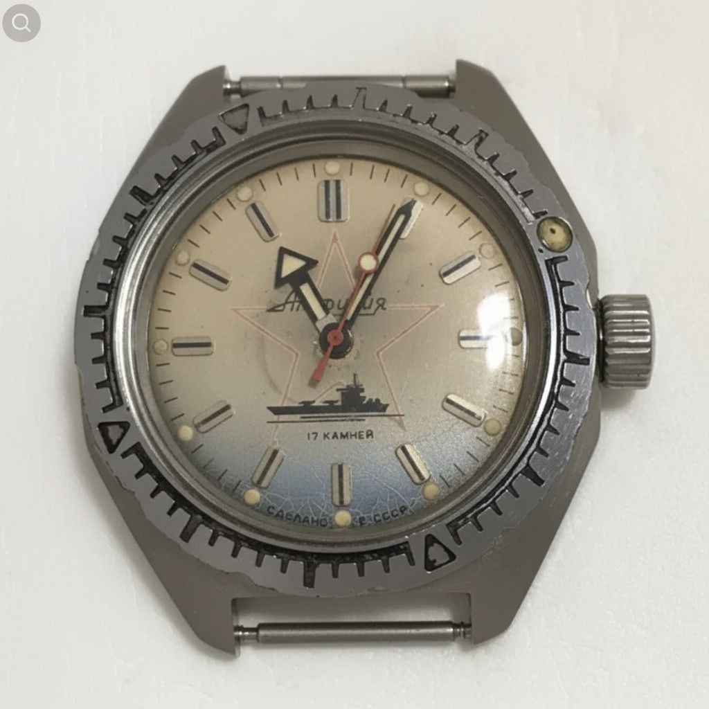 Vintage Vintage Mens Watch Vostok Amphibia USSR Ship Red Star 151 Size ONE SIZE - 2 Thumbnail
