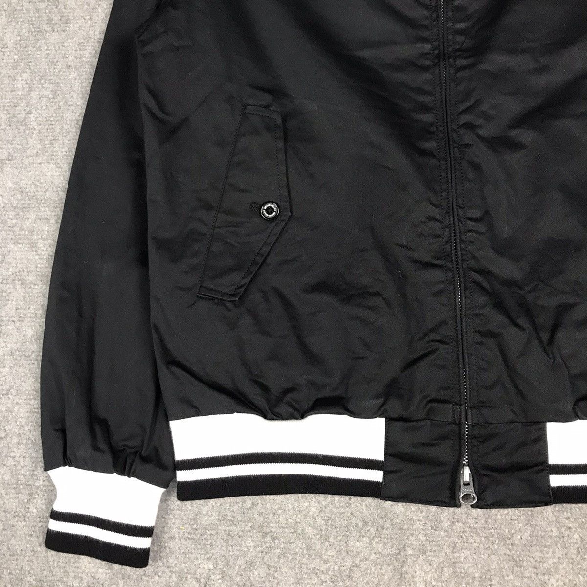 Beams Plus × Japanese Brand BEAMS HEART JAPAN BOMBER BLACK JACKET Size US M / EU 48-50 / 2 - 3 Thumbnail