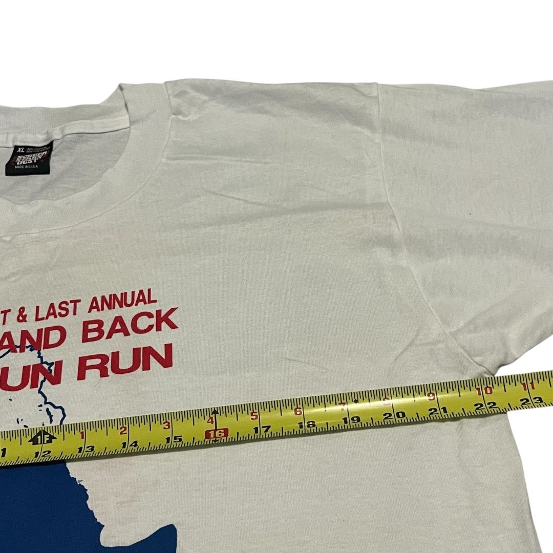 Vintage VINTAGE Iraq 5K Fun Run T Shirt Size US XL / EU 56 / 4 - 7 Thumbnail