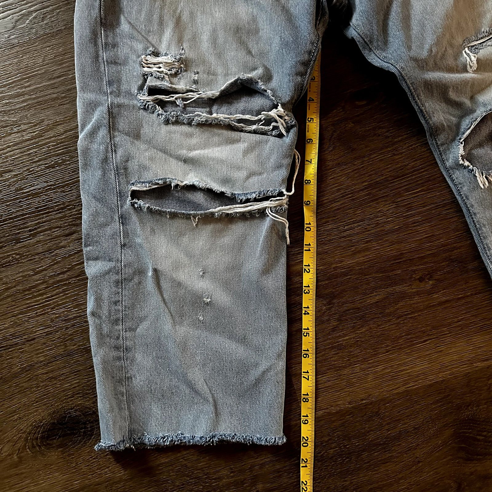 Levi's 551 Levi Z Authentic Straight Fit Mens Jeans Size US 36 / EU 52 - 4 Thumbnail