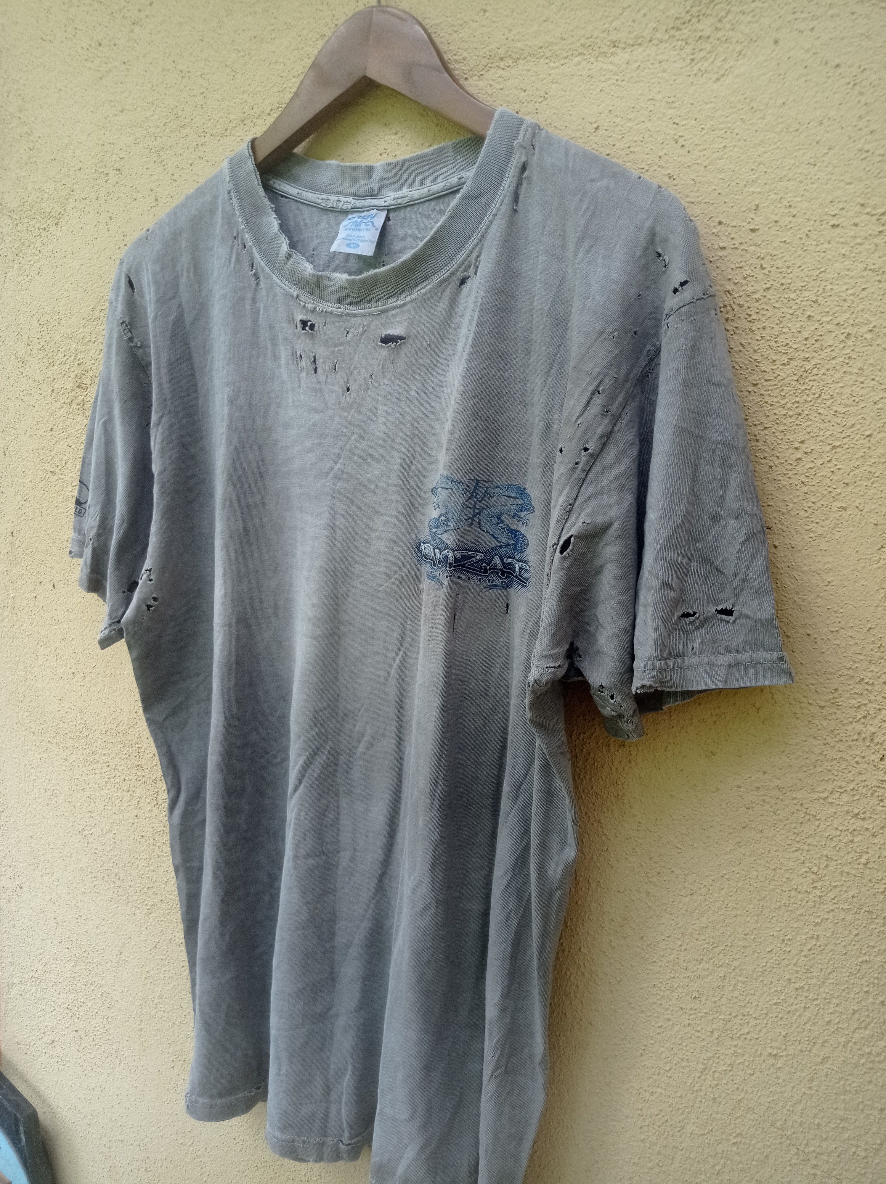 Vintage Destress faded crazy shirts banzai dragon Hawaii surf #GL54 Size US M / EU 48-50 / 2 - 13 Thumbnail