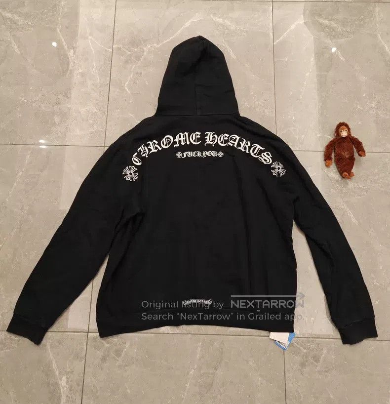 Chrome Hearts CHROME HEARTS Hooded Sweatshirt i Size US XL / EU 56 / 4 - 1 Thumbnail