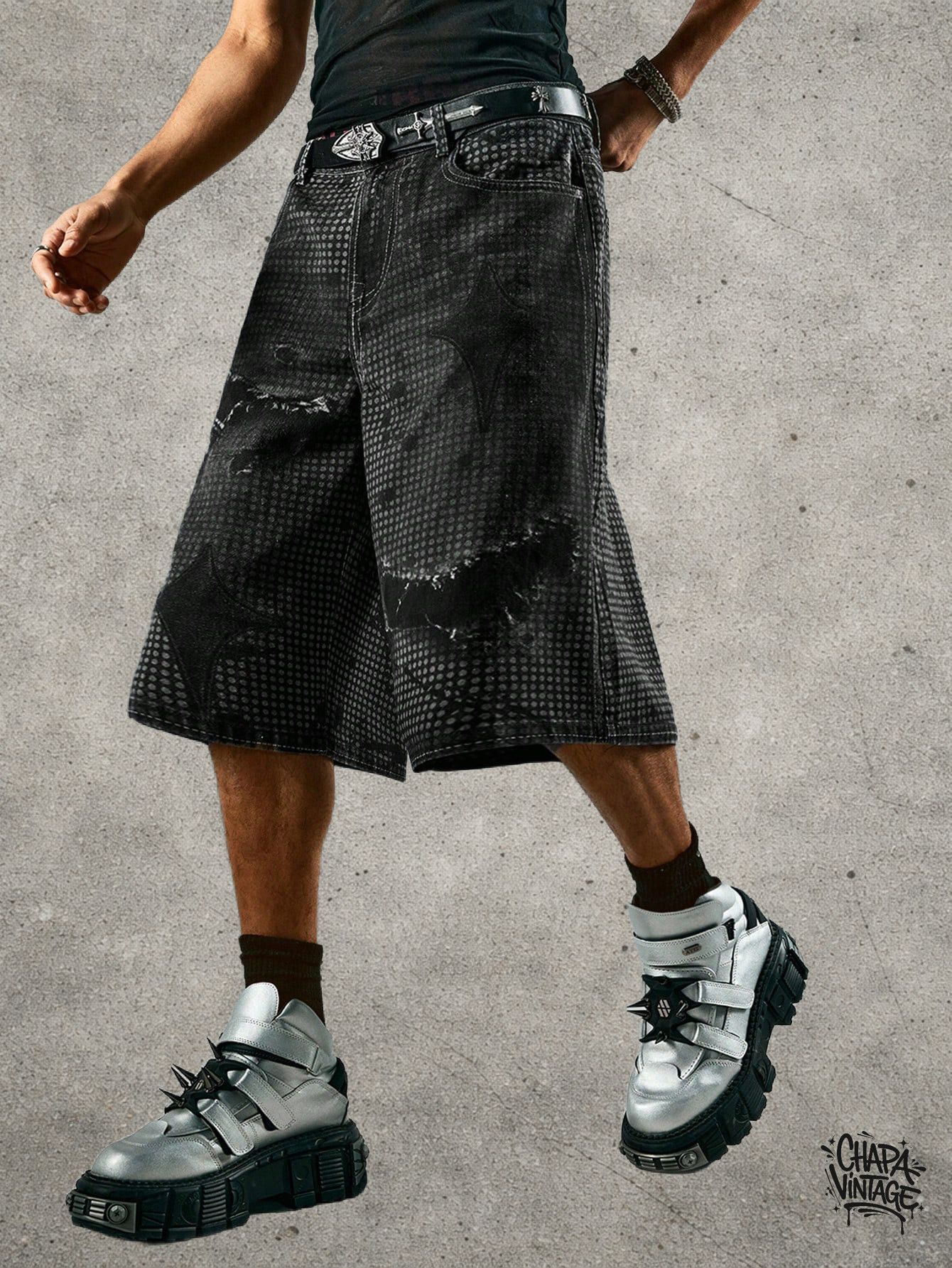 Jean × Streetwear × Vintage OPIUM Denim washed jorts shorts | Grailed