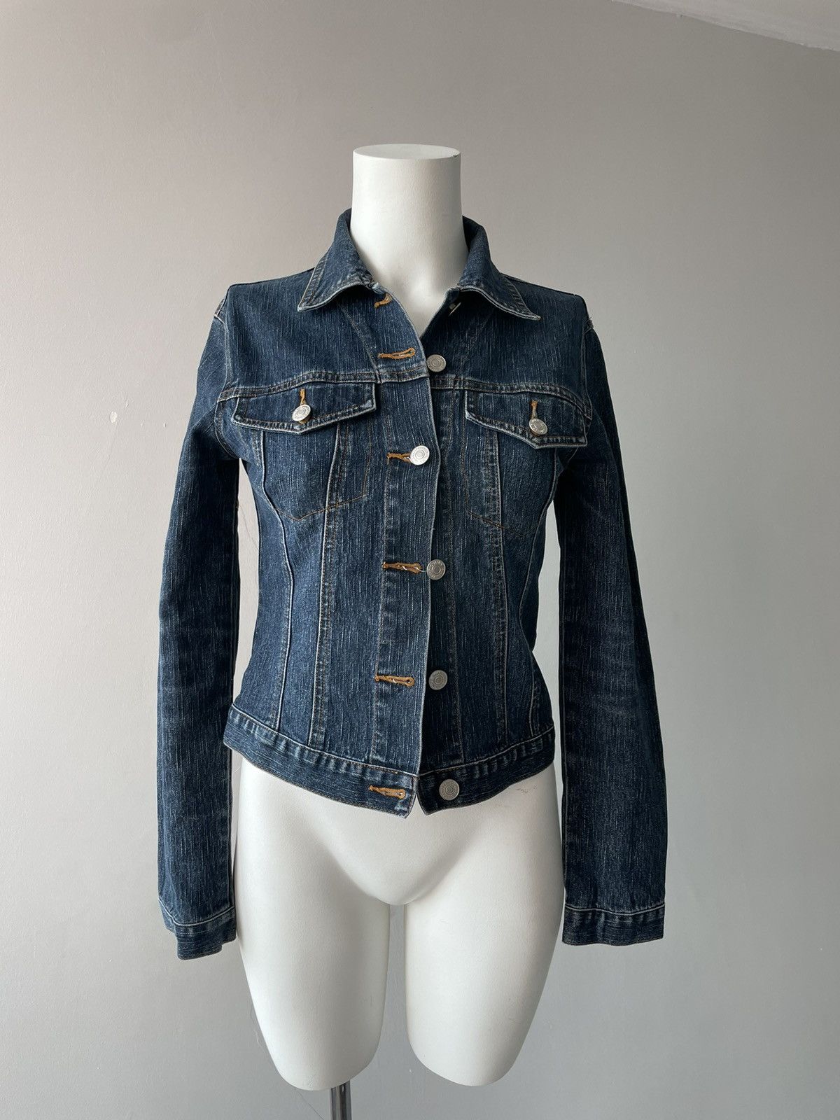 Vintage y2k denim jacket Size S / US 4 / IT 40 - 5 Thumbnail