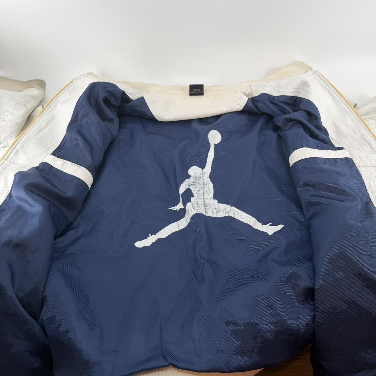 Jordan Brand Jordan Mens Cow Leather Jacket Size US XXL / EU 58 / 5 - 7 Thumbnail