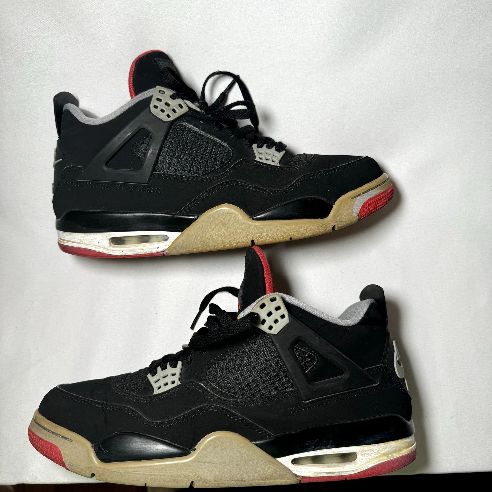 Jordan Brand × Nike Size 12 - Nike Air Jordan 4 Retro OG Bred 2019 Men's Shoes Size US 12 / EU 45 - 2 Thumbnail