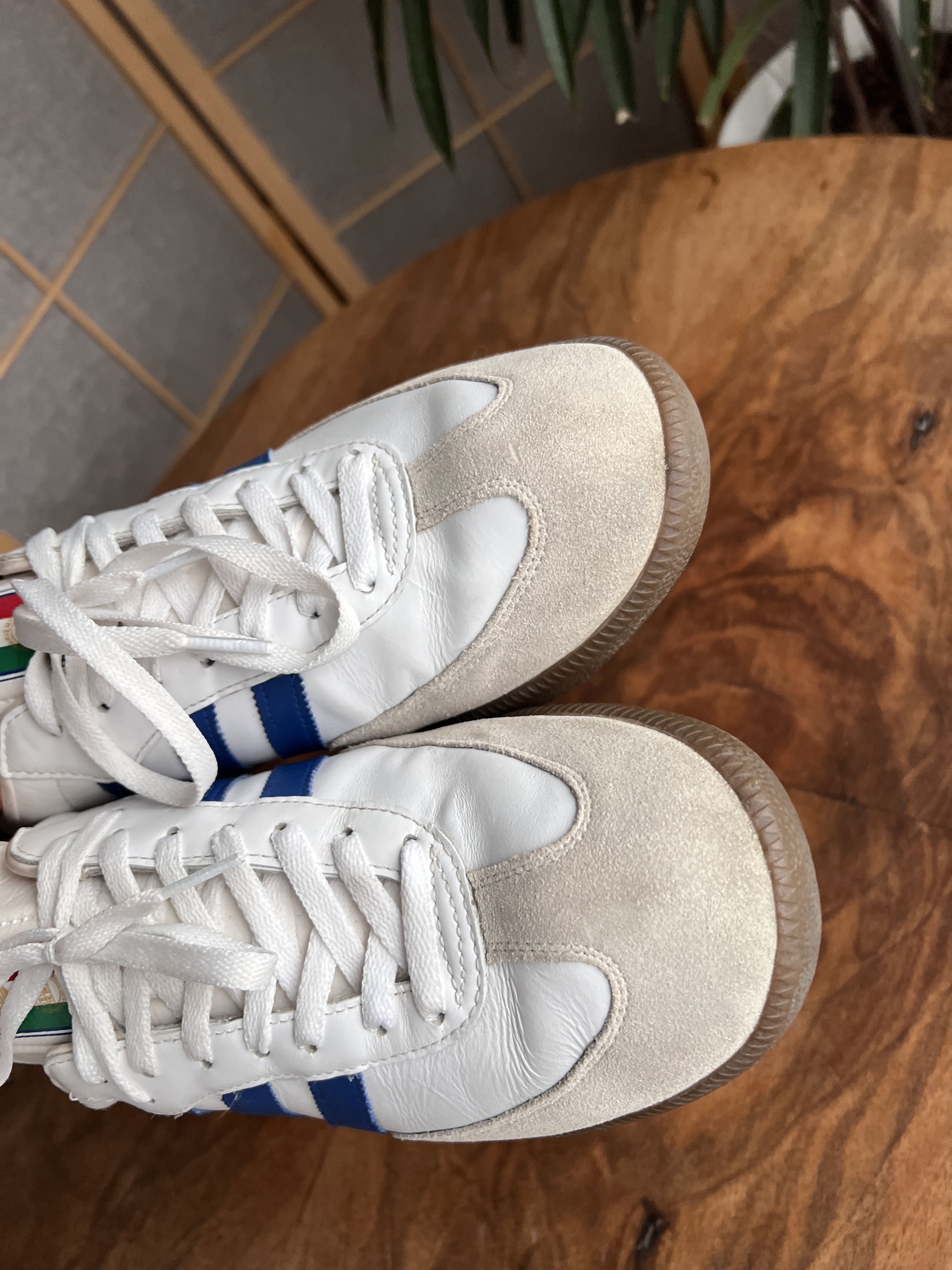 Adidas Crazy rare! Adidas Originals Samba Italy football sneakers Size US 10 / EU 43 - 19 Thumbnail