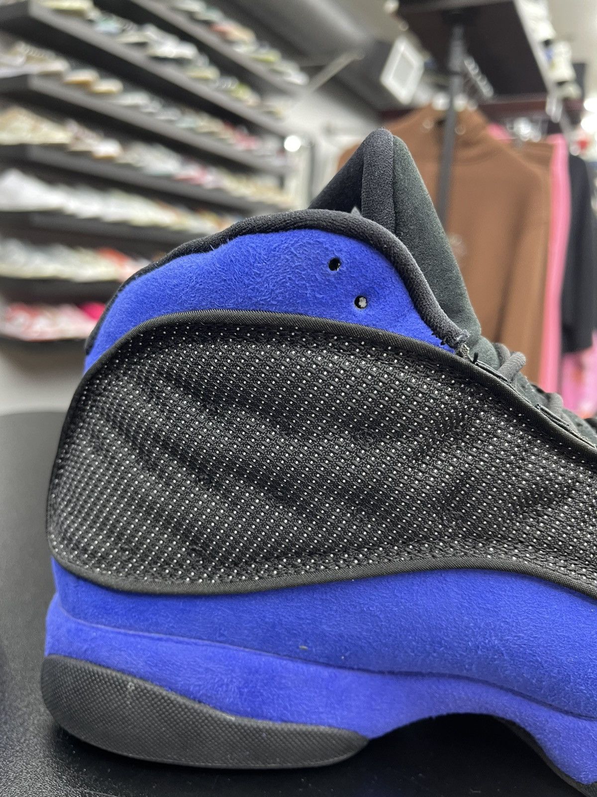 Jordan Brand Size 10.5 - Jordan 13 Black Hyper Royal Very Clean! Size US 10.5 / EU 43-44 - 8 Thumbnail