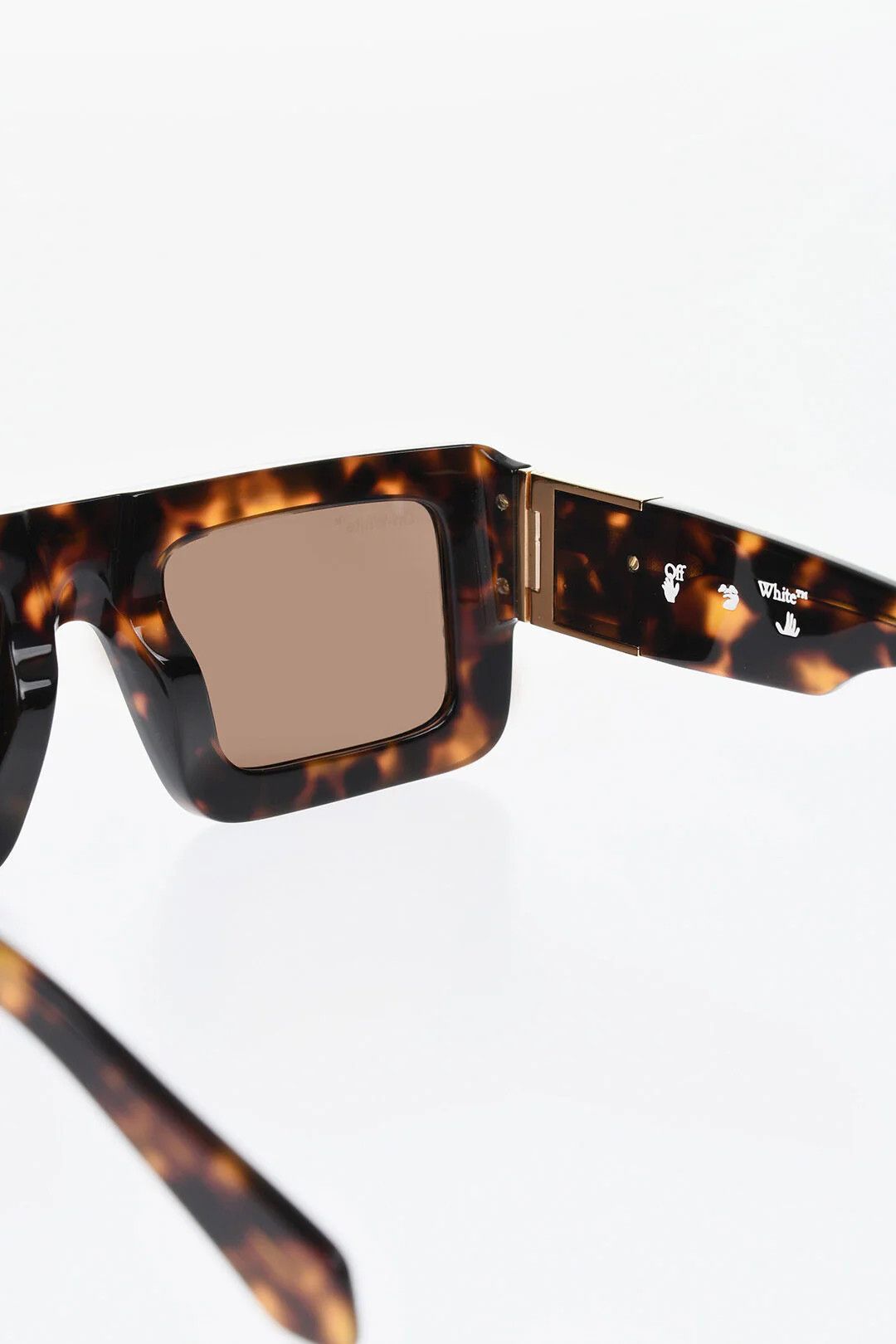 Off-White og1mm0426 Size: OS / Shield Sunglasses in Brown Size ONE SIZE - 3 Thumbnail
