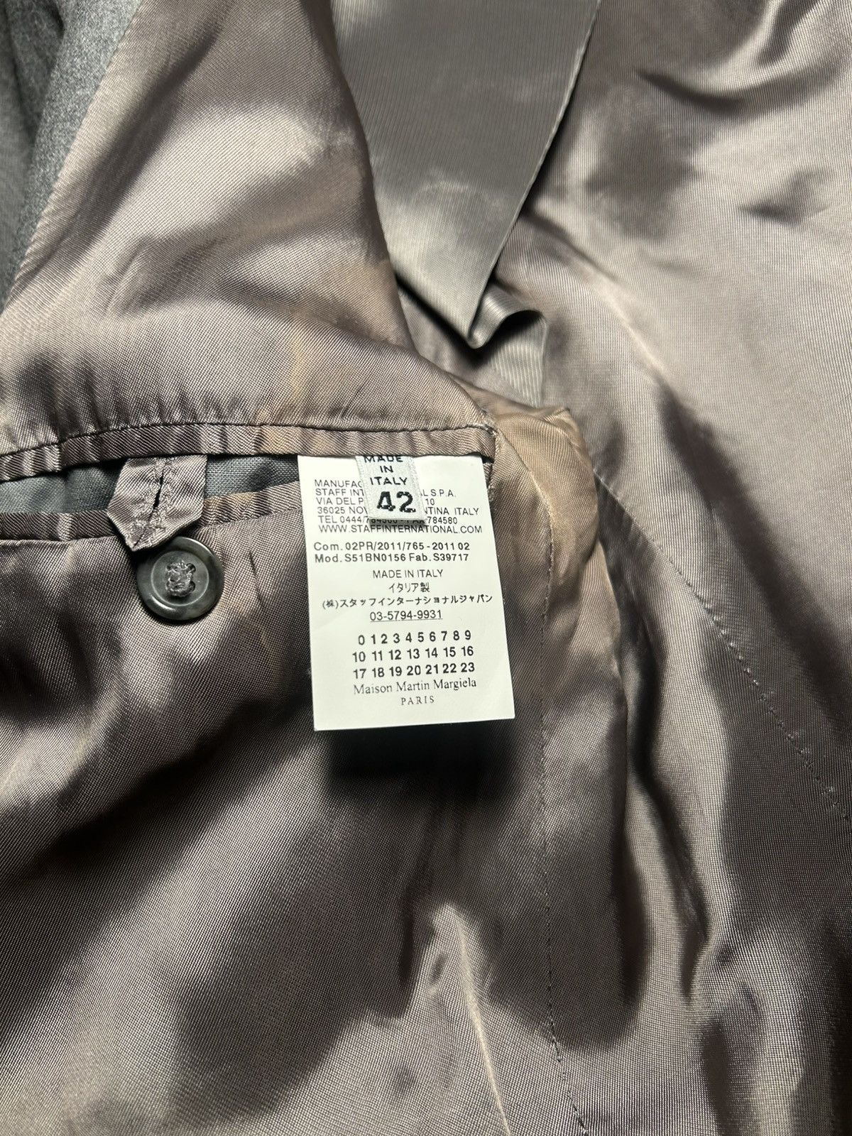 Maison Margiela Maison Margiela 1 neck scarf laineblazee jacket Size XL / US 12-14 / IT 48-50 - 9 Thumbnail