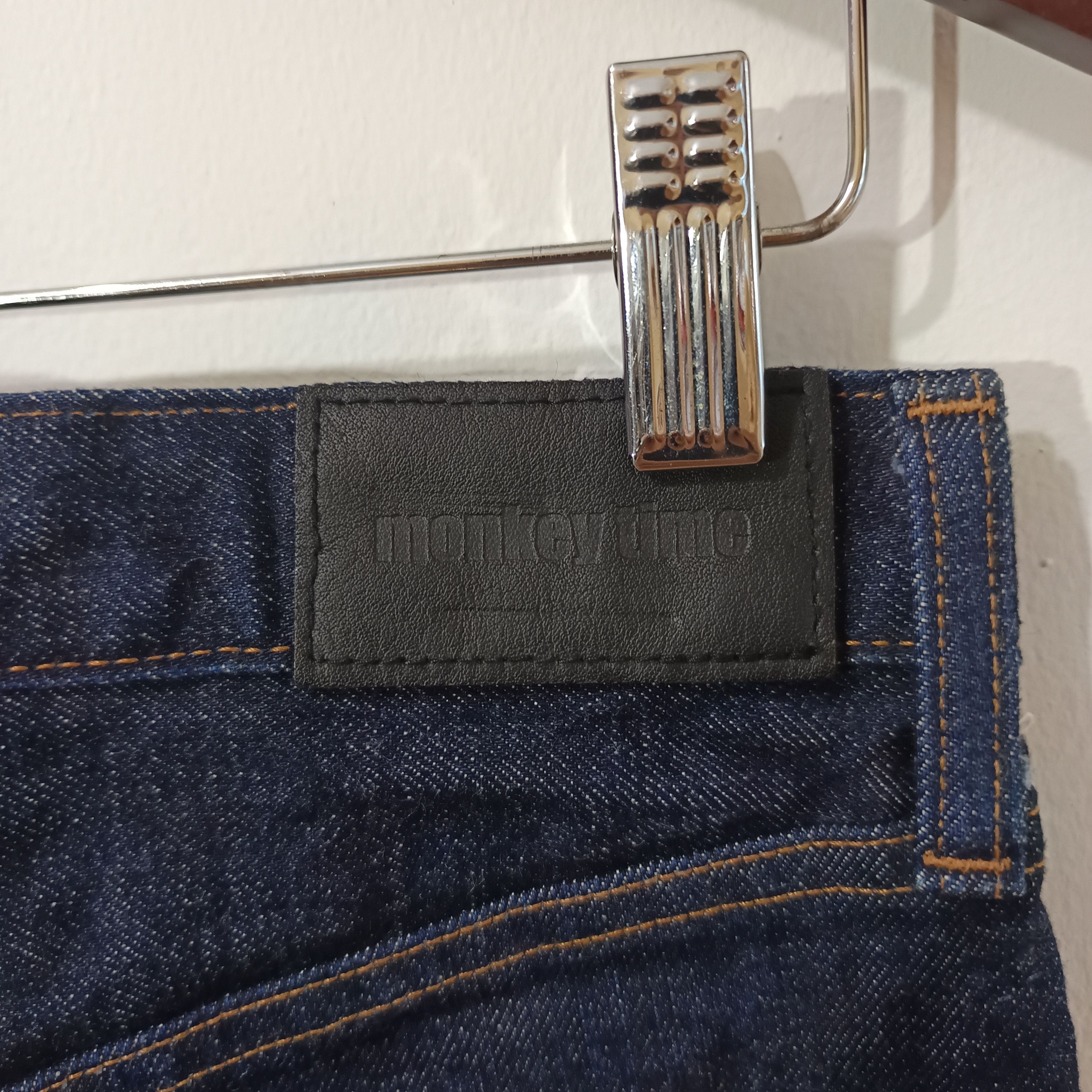Japanese Brand × United Arrows × monkey time MONKEY TIME JAPAN SELVEDGE DENIM PANTS Size US 32 / EU 48 - 6 Thumbnail