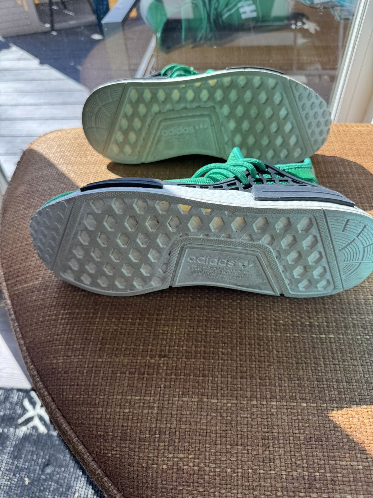 Adidas × Pharrell Pharrell x Adidas Human Race Green - Size 10 Size US 10 / EU 43 - 10 Thumbnail
