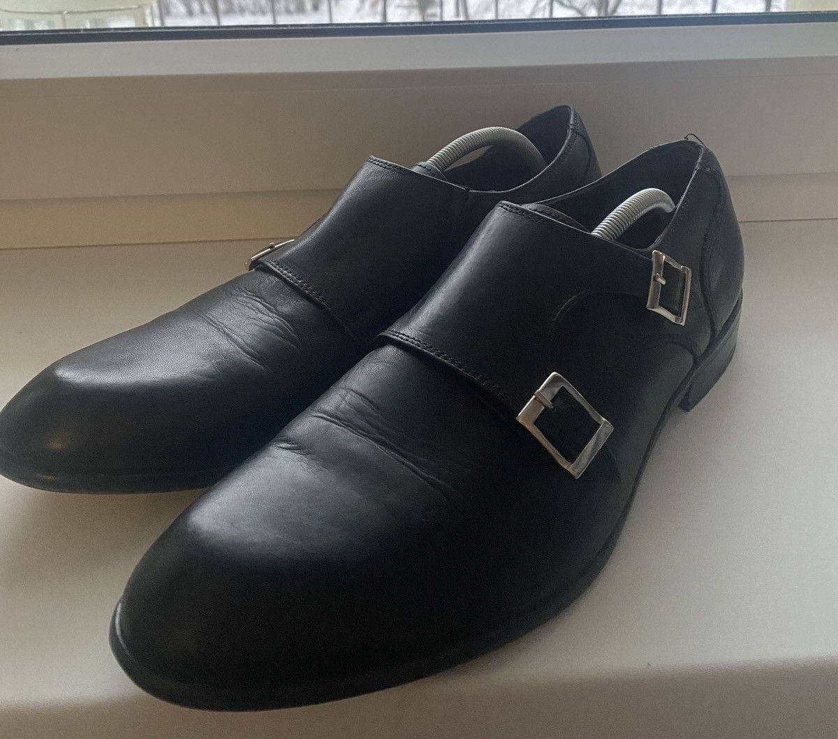 Vintage thompson made in Italy elegant leather formal shoes