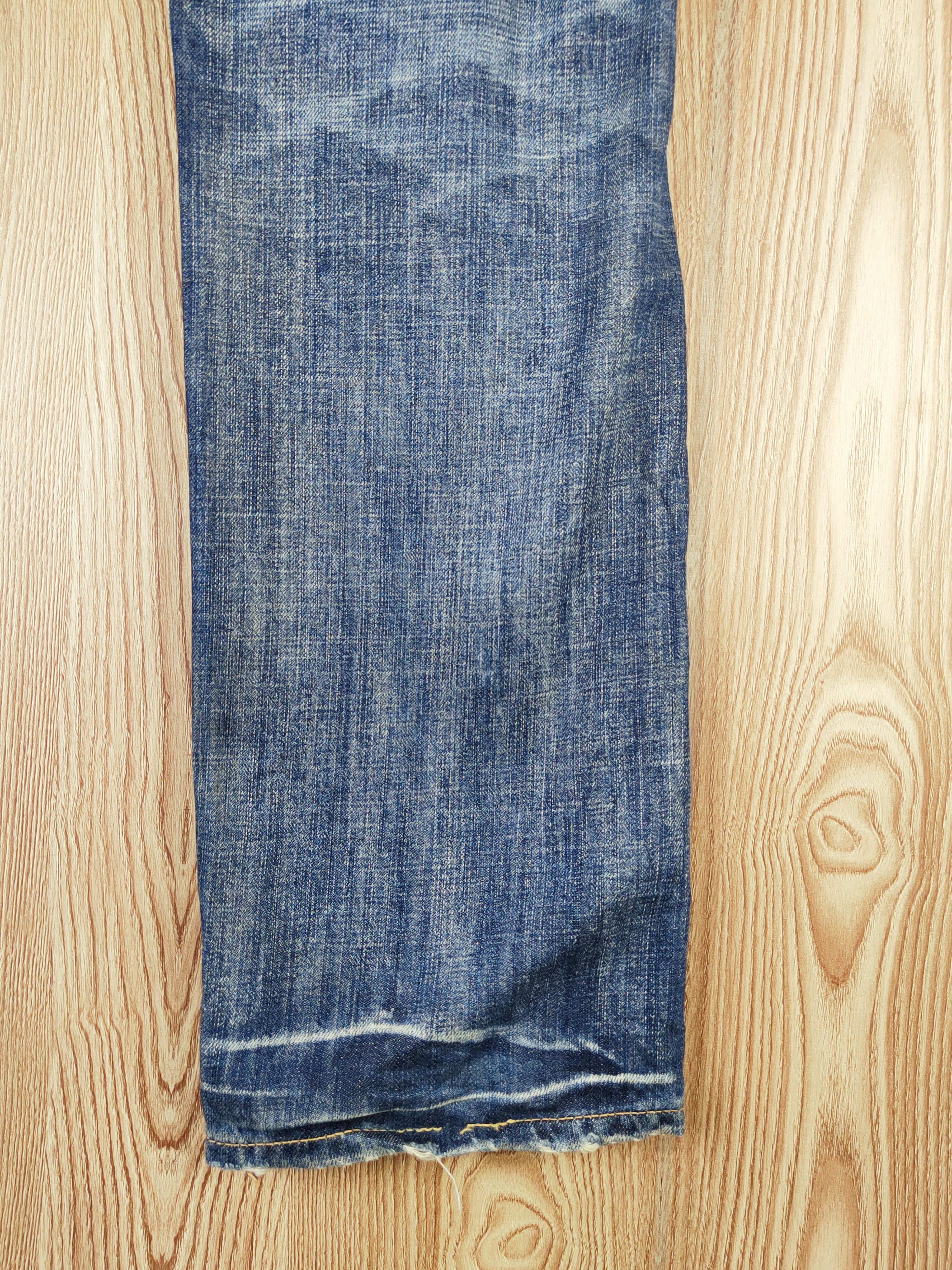 Takeo Kikuchi Takeo Kikuchi Dark Blue Faded Distressed Ripped Jeans #S2738 Size US 34 / EU 50 - 12 Thumbnail