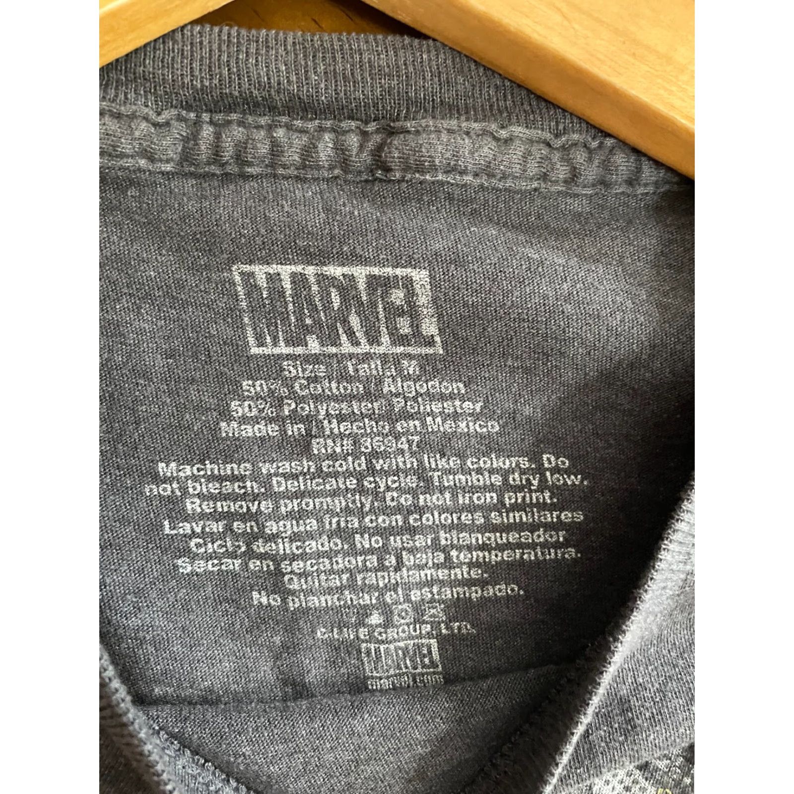 Vintage Marvel Avengers Shirt Teen Medium Gray Short Sleeve T-Shirt Size US M / EU 48-50 / 2 - 3 Thumbnail