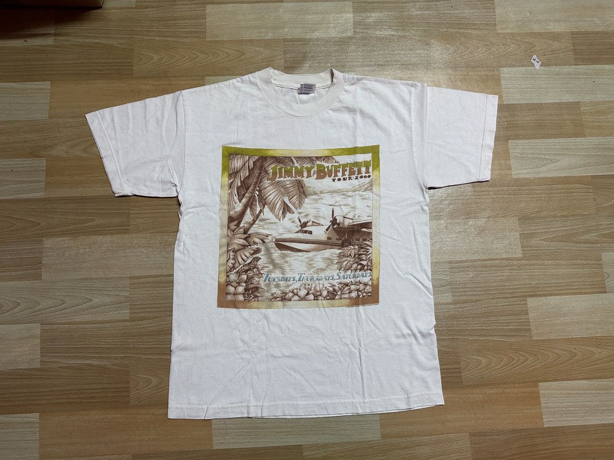 Band Tees × Vintage Vintage y2k Jimmy Buffet Very Rare Size US L / EU 52-54 / 3 - 3 Thumbnail
