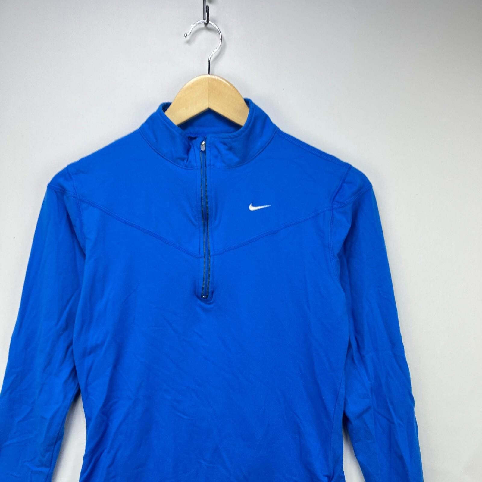 Nike Nike Quarter Zip Athletic Top Swoosh Women's Medium Size M / US 6-8 / IT 42-44 - 2 Thumbnail